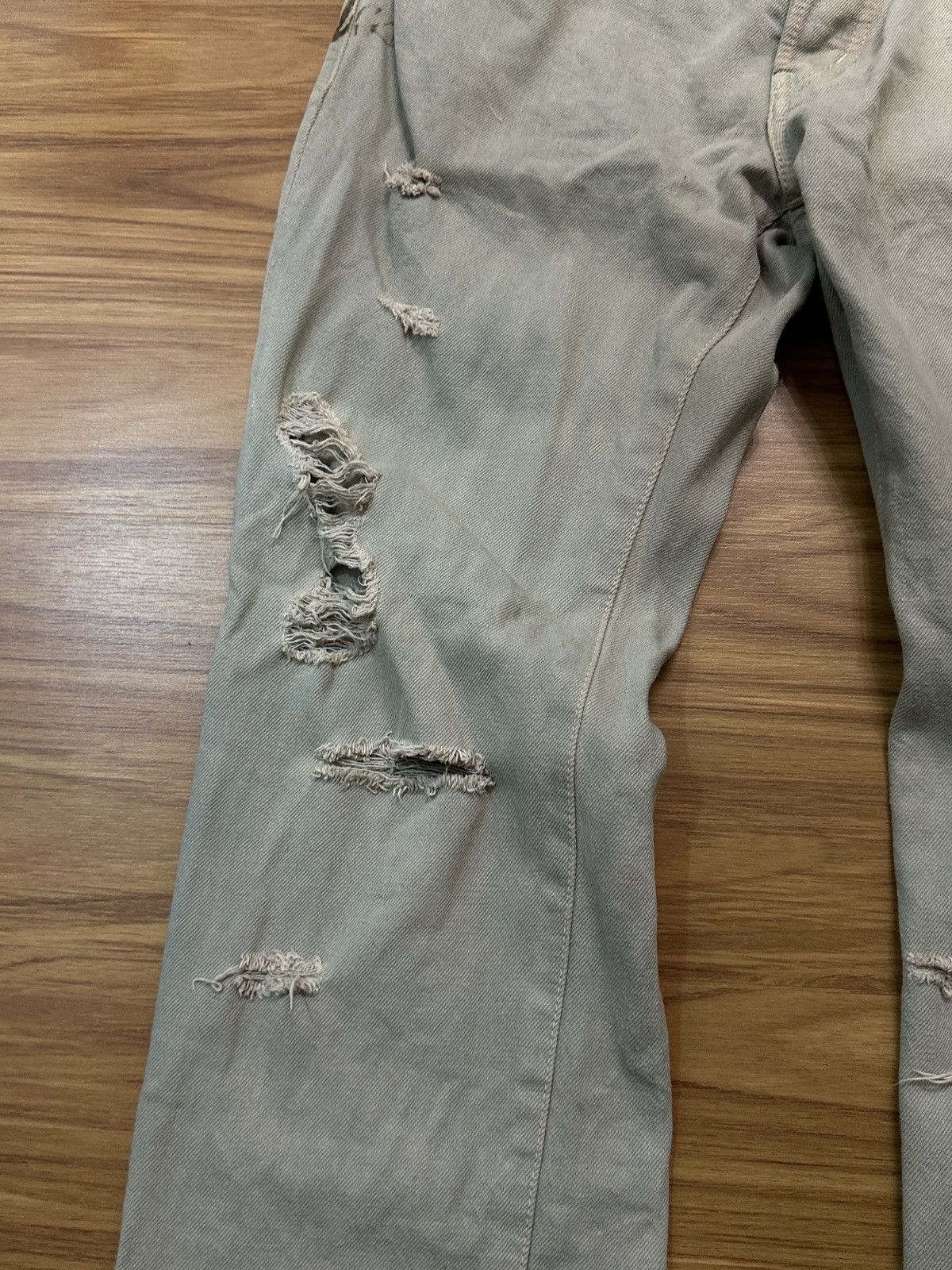 Kiminori Morishita Kiminori Morishita Laser Printed Naked Girl Denim Pant Size US 32 / EU 48 - 8 Thumbnail