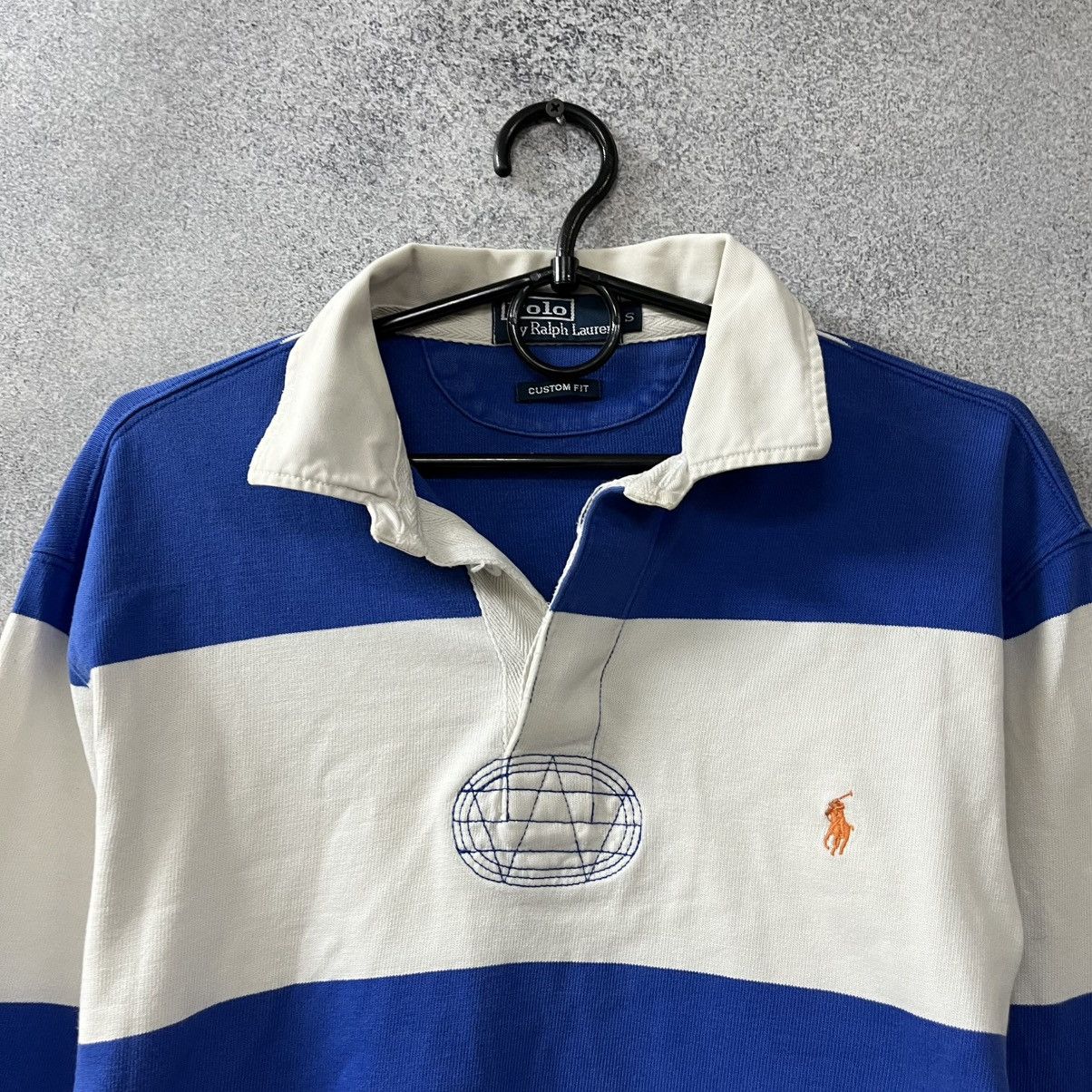 Polo Ralph Lauren Polo Ralph Lauren rugby polo vintage shirt long sleeve rare Size US S / EU 44-46 / 1 - 4 Thumbnail