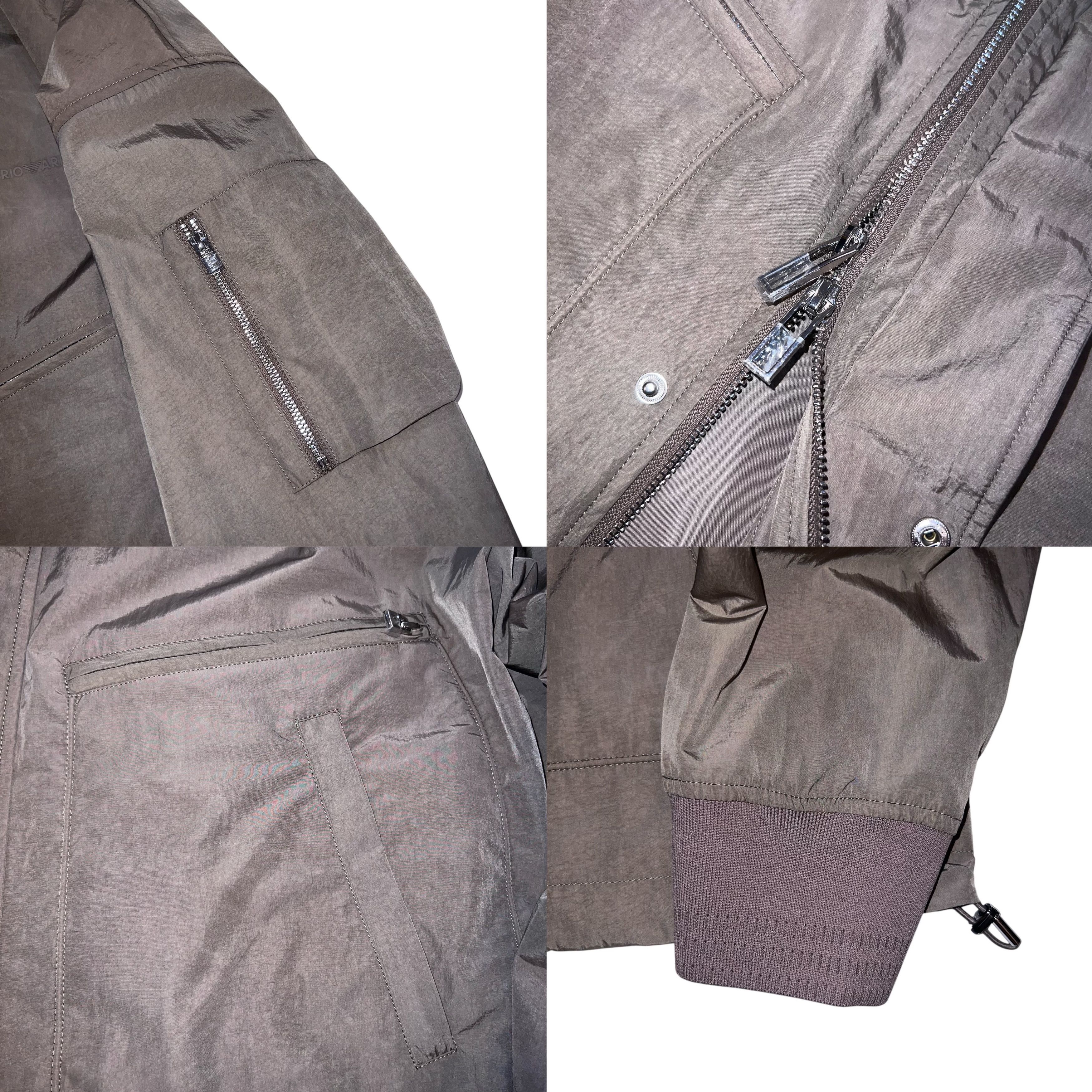 Emporio Armani $1350 EMPORIO ARMANI All-weather blouson Khaki 52 Size US L / EU 52-54 / 3 - 9 Thumbnail