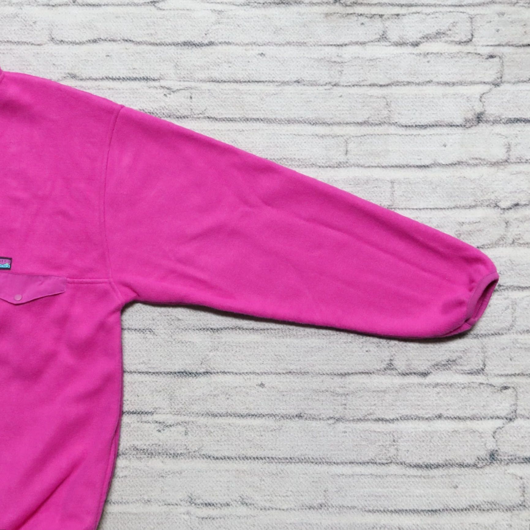Gap VINTAGE Deadstock GAP Arctic Light Fleece Pullover Shirt Men L Pink 90s Size US L / EU 52-54 / 3 - 6 Thumbnail
