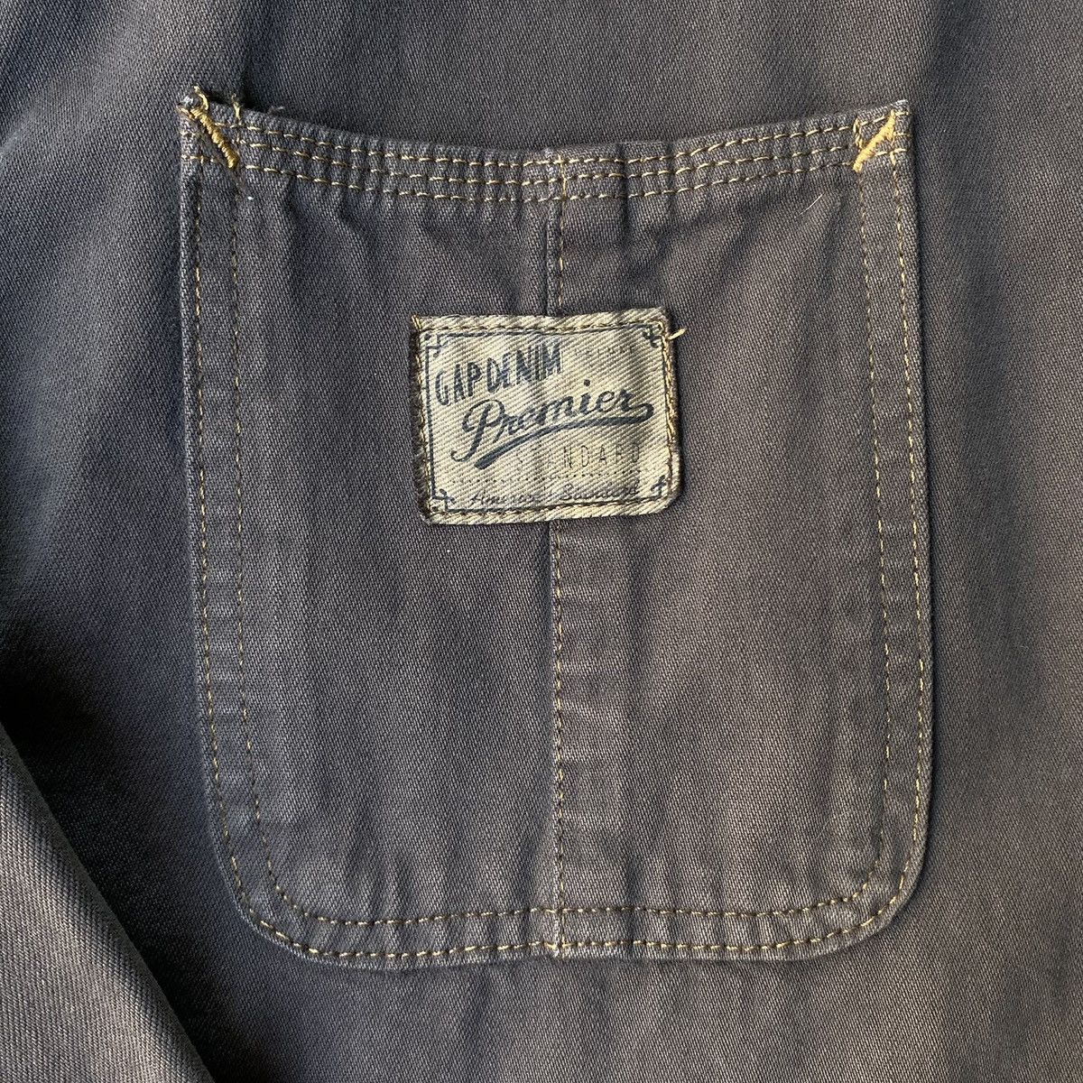 Gap Vintage 1990s GAP Premier Canvas Chore Jacket Size US S / EU 44-46 / 1 - 3 Thumbnail