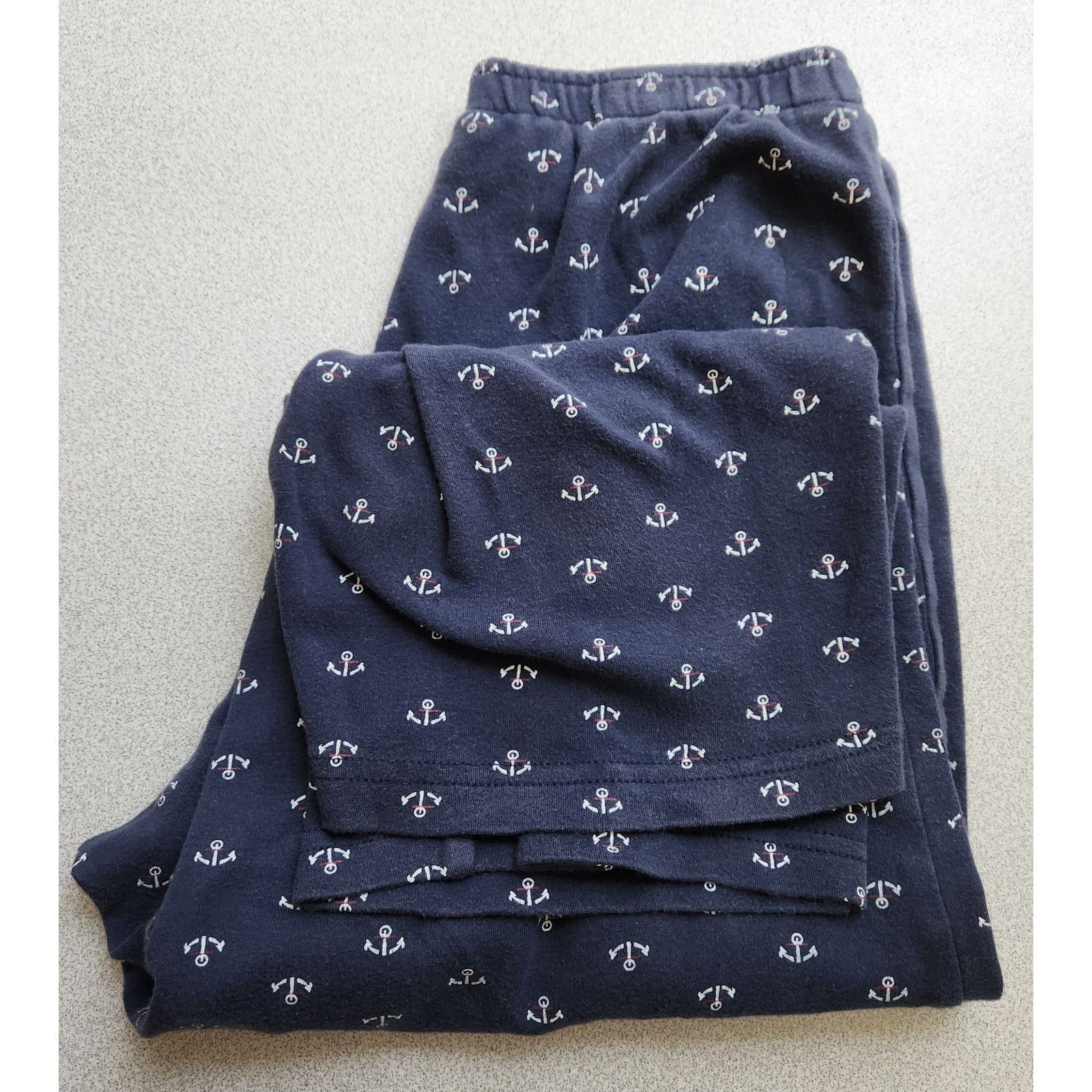 Other Cathy Daniels Blue Anchor Print Cropped Leggings Small Size 24" / US 00 / IT 34 - 6 Thumbnail