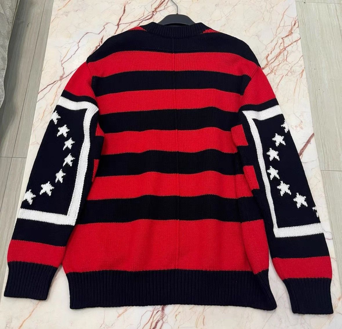 Givenchy Givenchy Striped sweater with star design-JY Size US XS / EU 42 / 0 - 2 Thumbnail