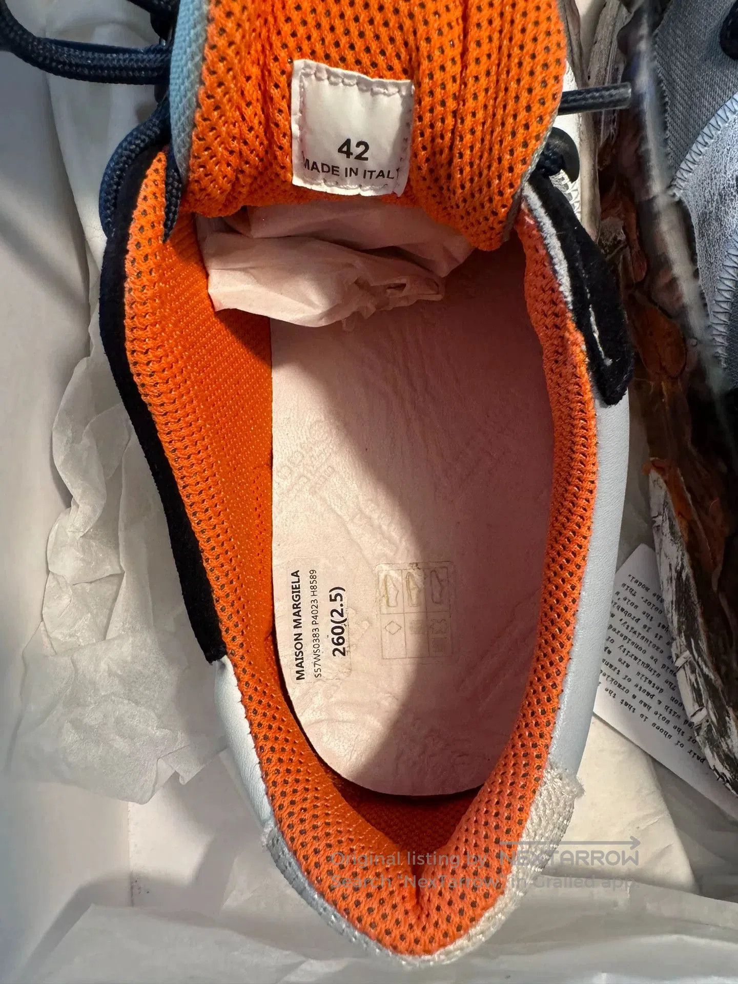 Maison Margiela Maison Margiela Distressed Casual Sneakers. Size US 9 / EU 42 - 7 Thumbnail