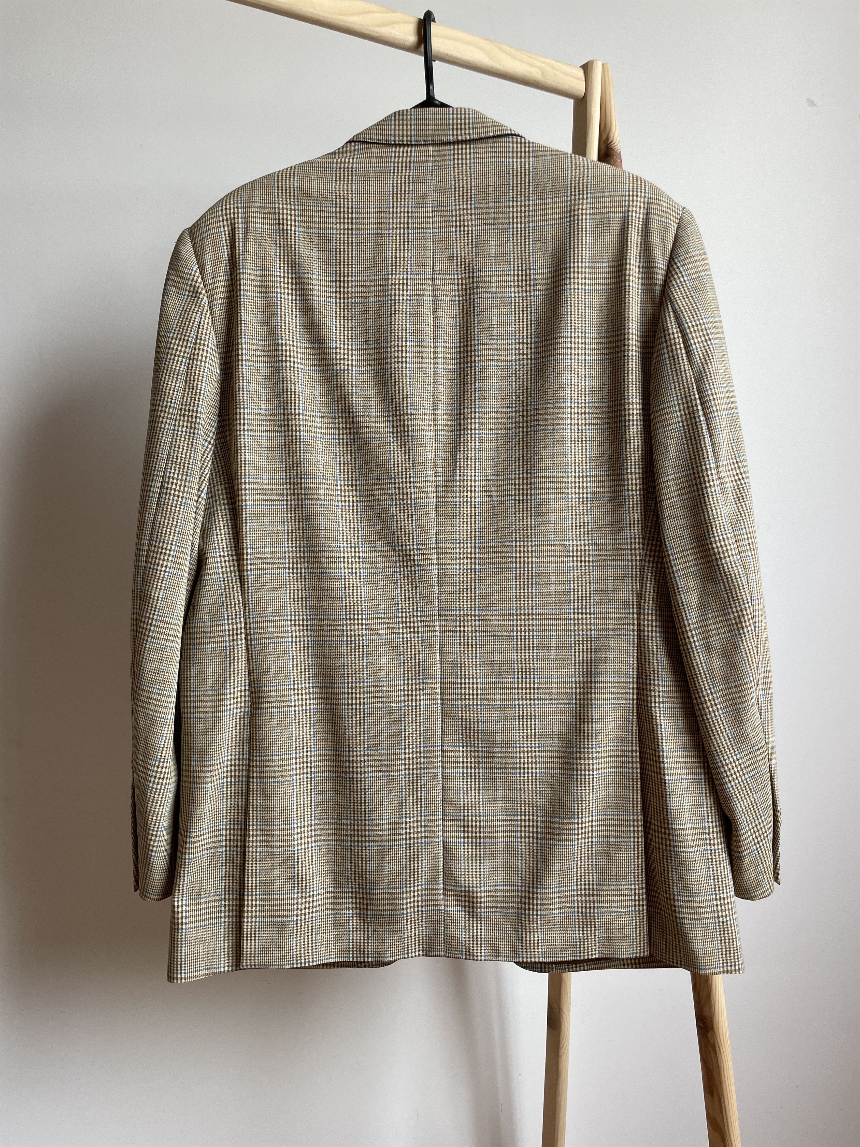 Tombolini Tombolini Loro Piana Fabric Plaid Wool Blazer Size EUR 50R Size 40R - 2 Thumbnail
