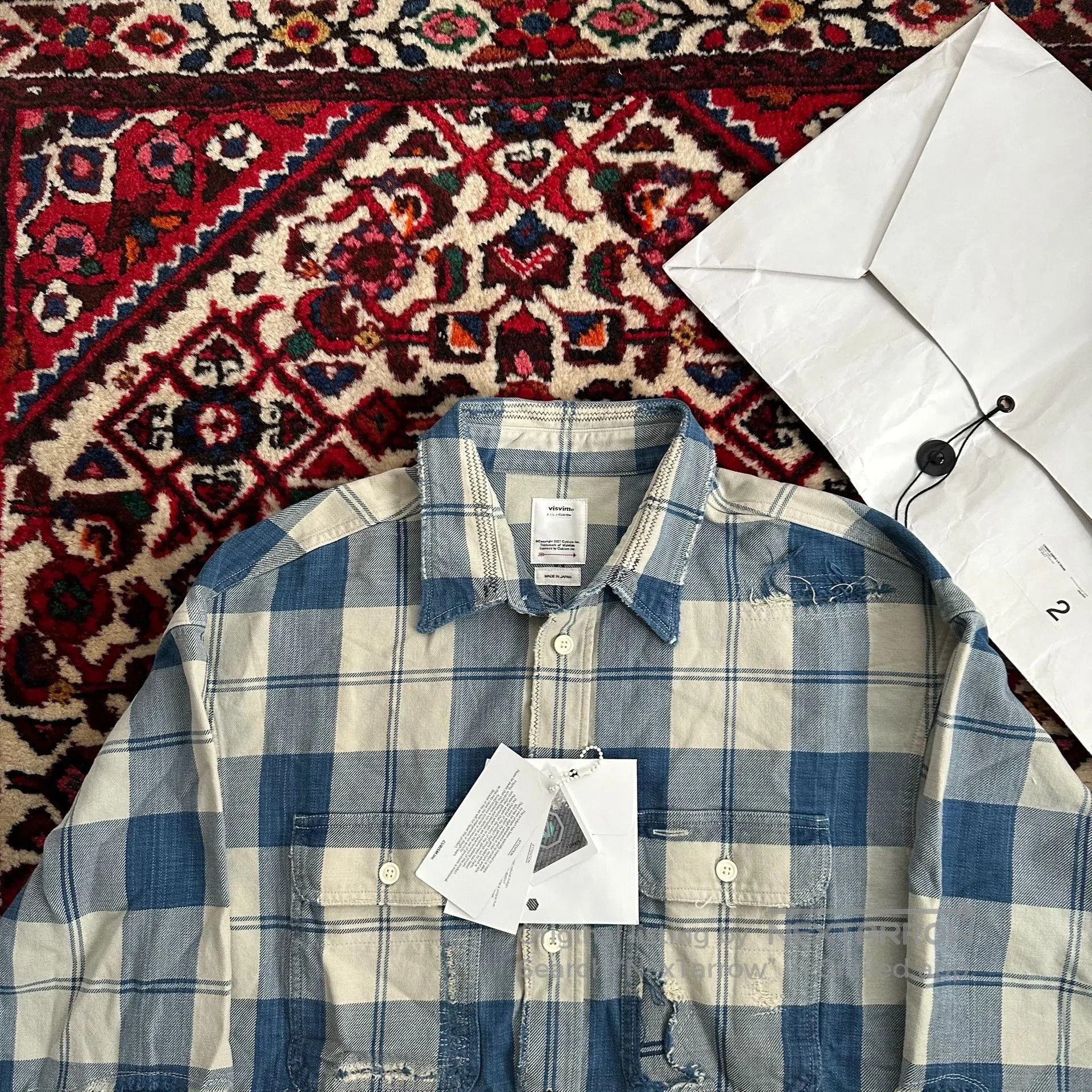 Visvim VISVIM 21SS LUMBER CHECK L/S CRASH. Size US M / EU 48-50 / 2 - 4 Thumbnail