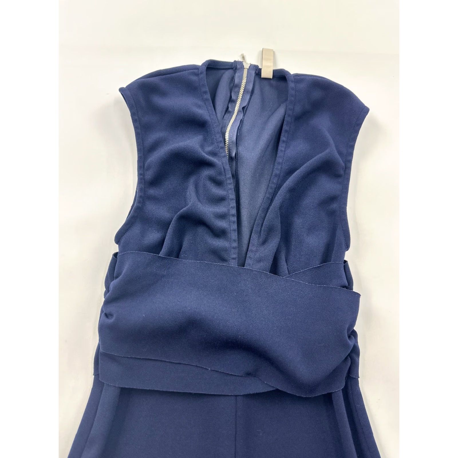 Vintage Bec & Bridge Dress Women 4 Blue Deep Plunge V Bodycon Knee Length Dress Womens Size S / US 4 / IT 40 - 3 Thumbnail