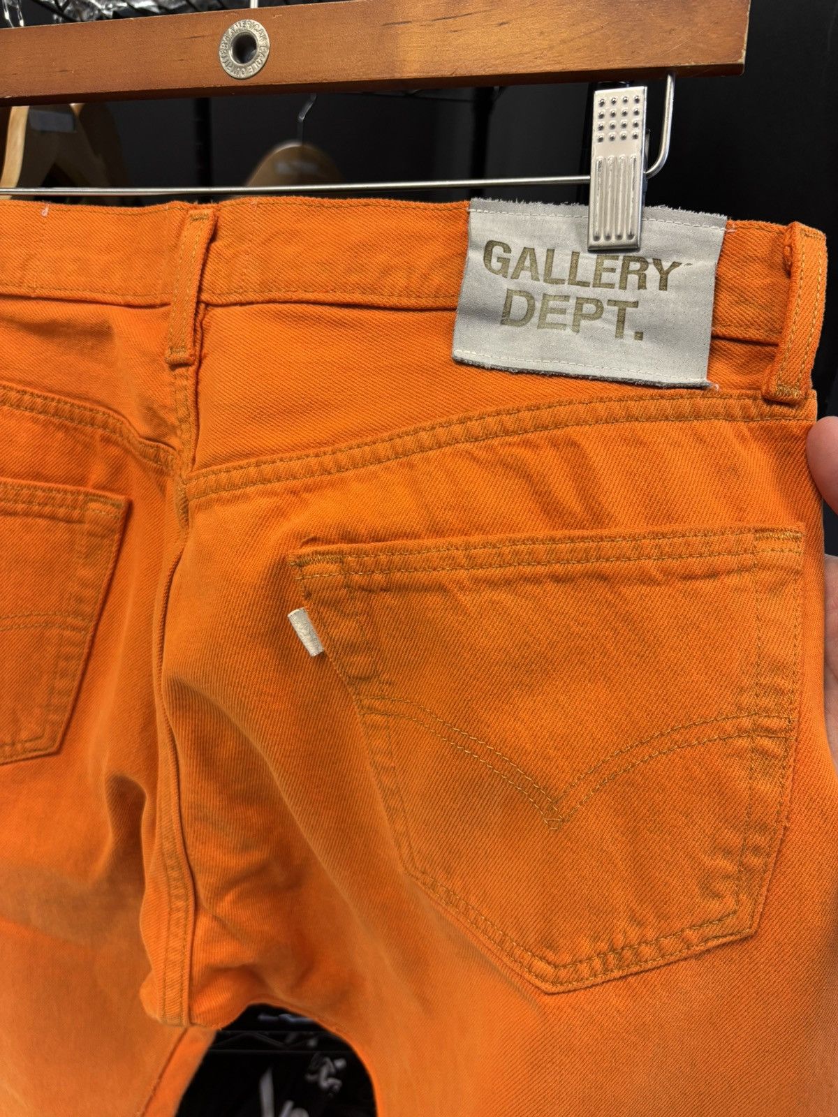 Gallery Dept. Gallery Dept. Orange LA Flare jeans Size US 32 / EU 48 - 3 Thumbnail