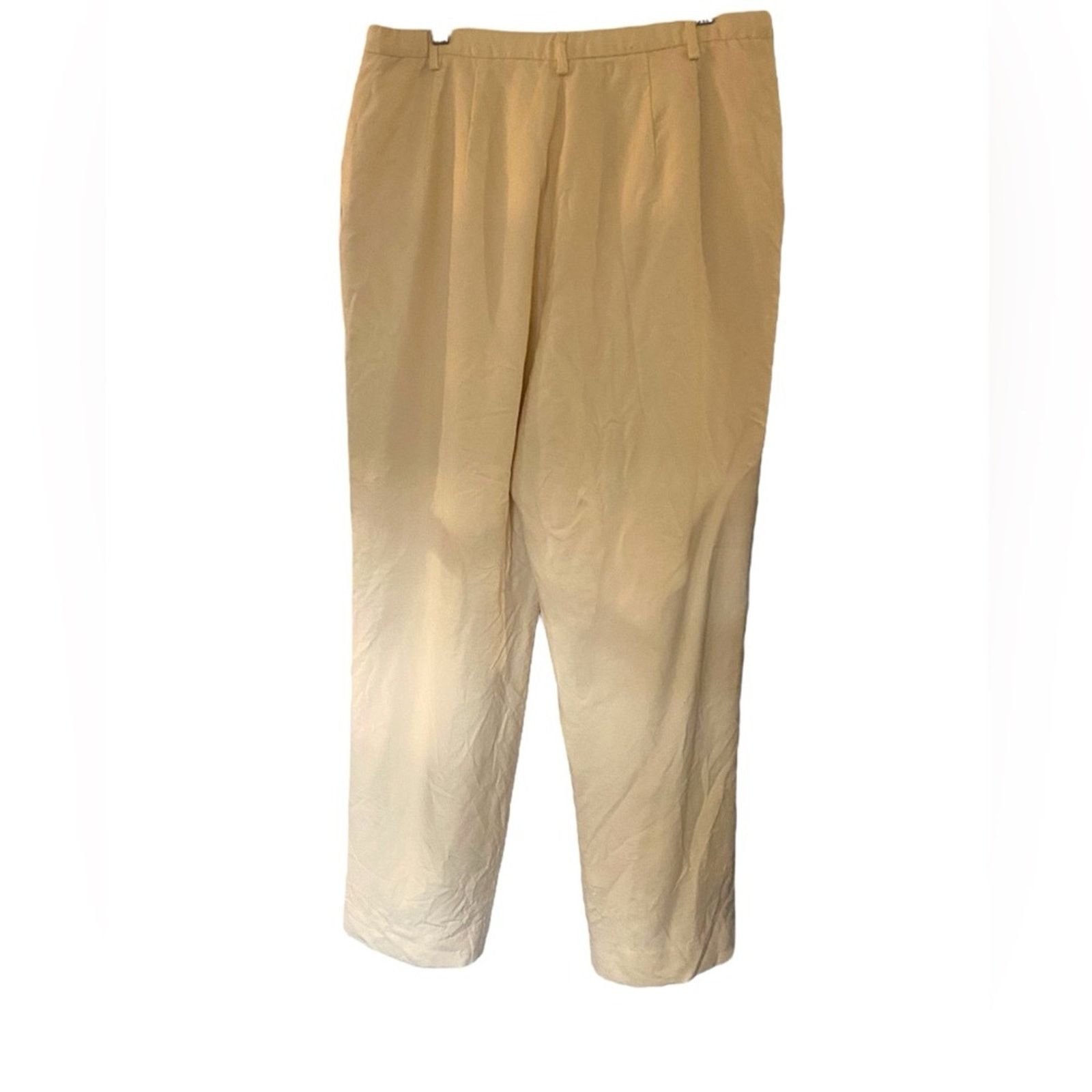 Pendleton Women's Cream High Waist -trousers Virgin Wool 14