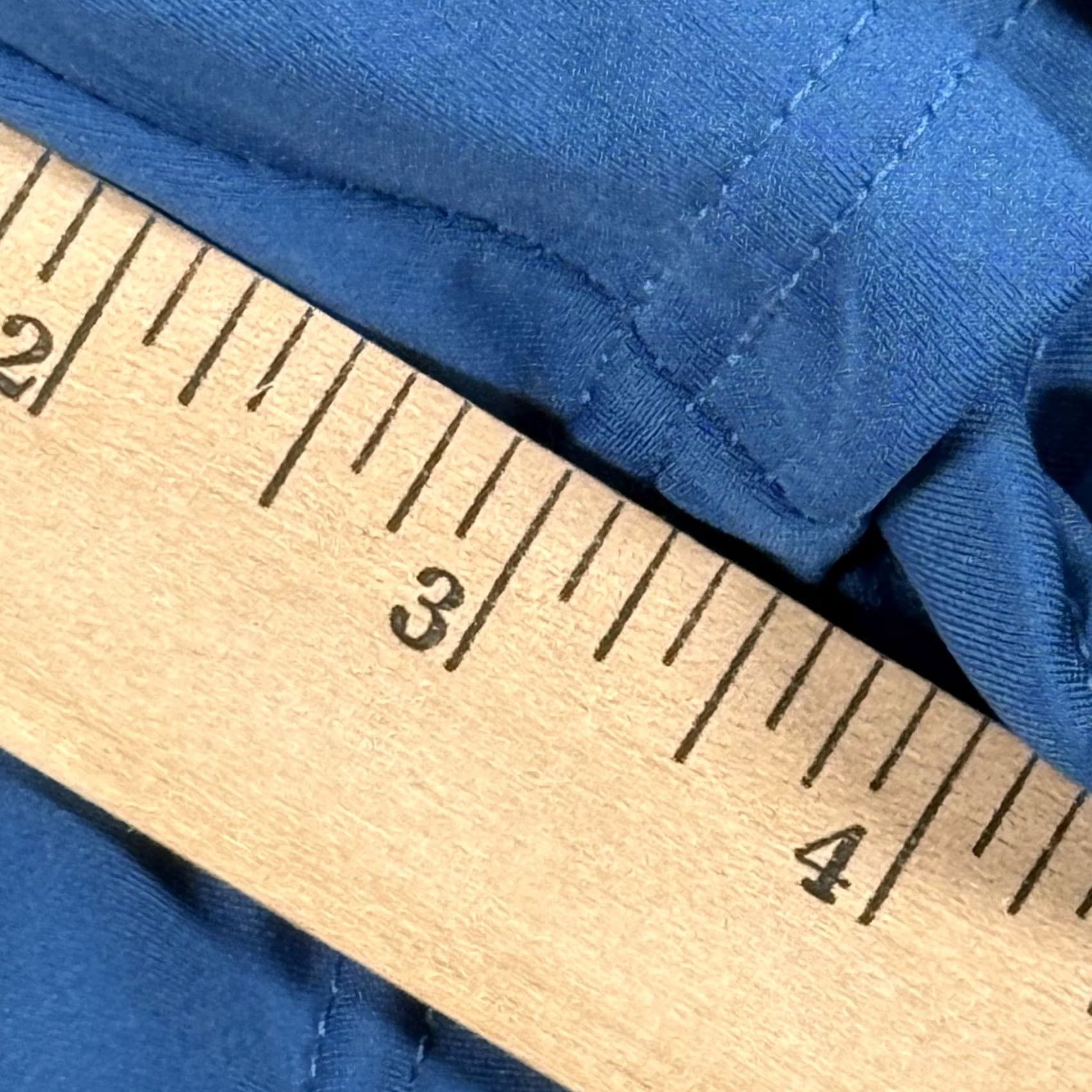 Vintage Rise by Lularoe Shorts Womens 1X High Rise Stretch Activewear Lounge Comfort Blue Solid 分析 Size 40" / US 18 - 7 Thumbnail