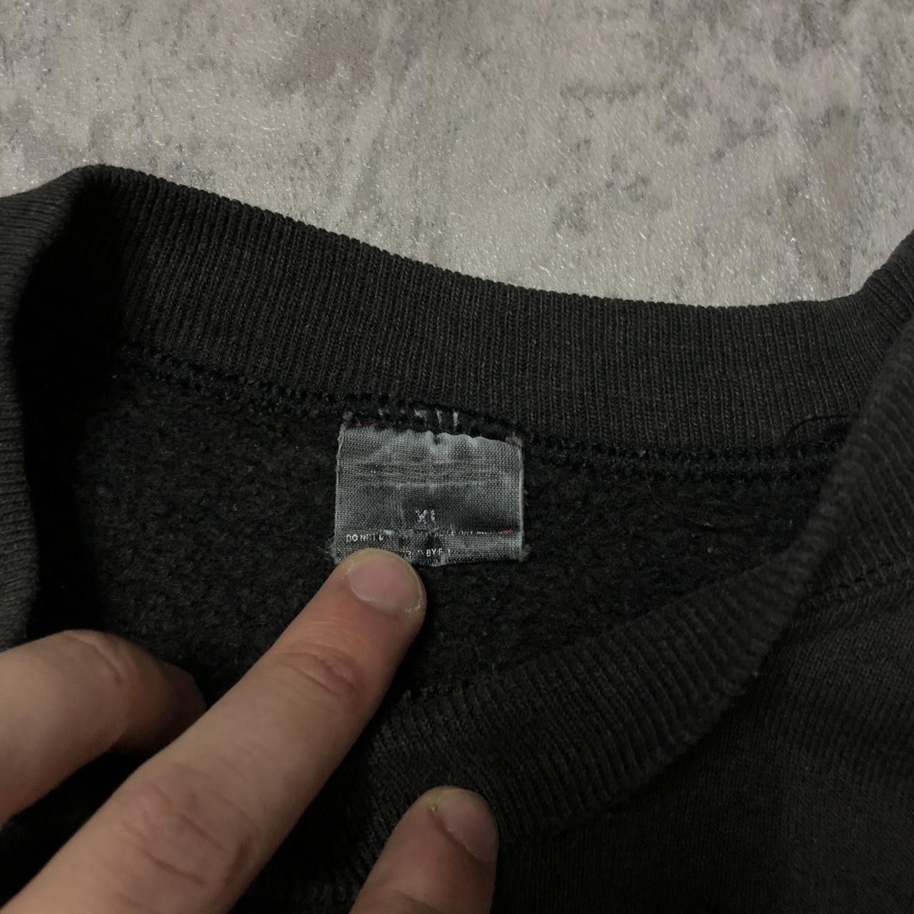 Other Black crewneck sweatshirt with a unique graphic Size US XL / EU 56 / 4 - 3 Thumbnail