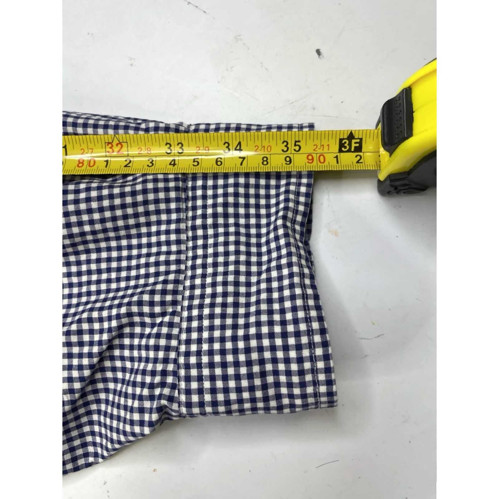 Polo Ralph Lauren Polo Ralph Lauren Shirt Mens 4XB Gingham Plaid Long Sleeve Button-Down Blue Size US XXL / EU 58 / 5 - 5 Thumbnail