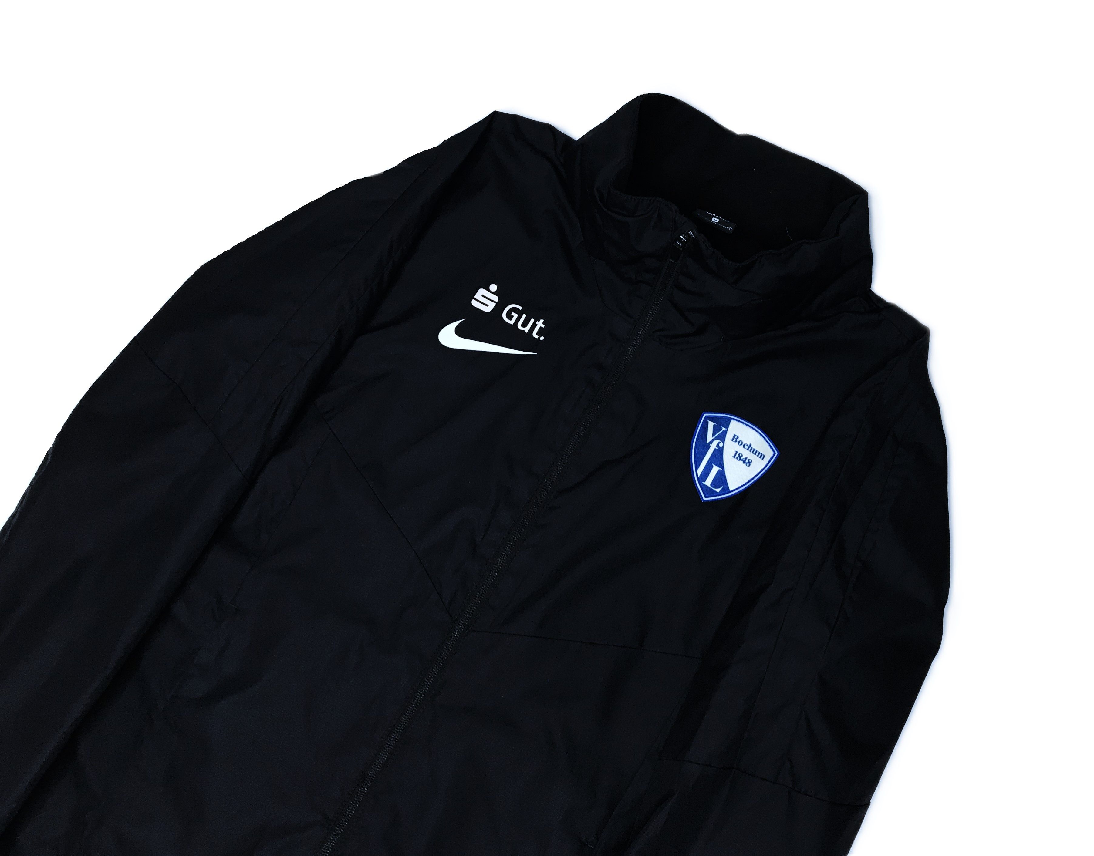 Nike 2018-19 Bochum Nike Hooded Rain Jacket Sz M Black Size US M / EU 48-50 / 2 - 4 Thumbnail
