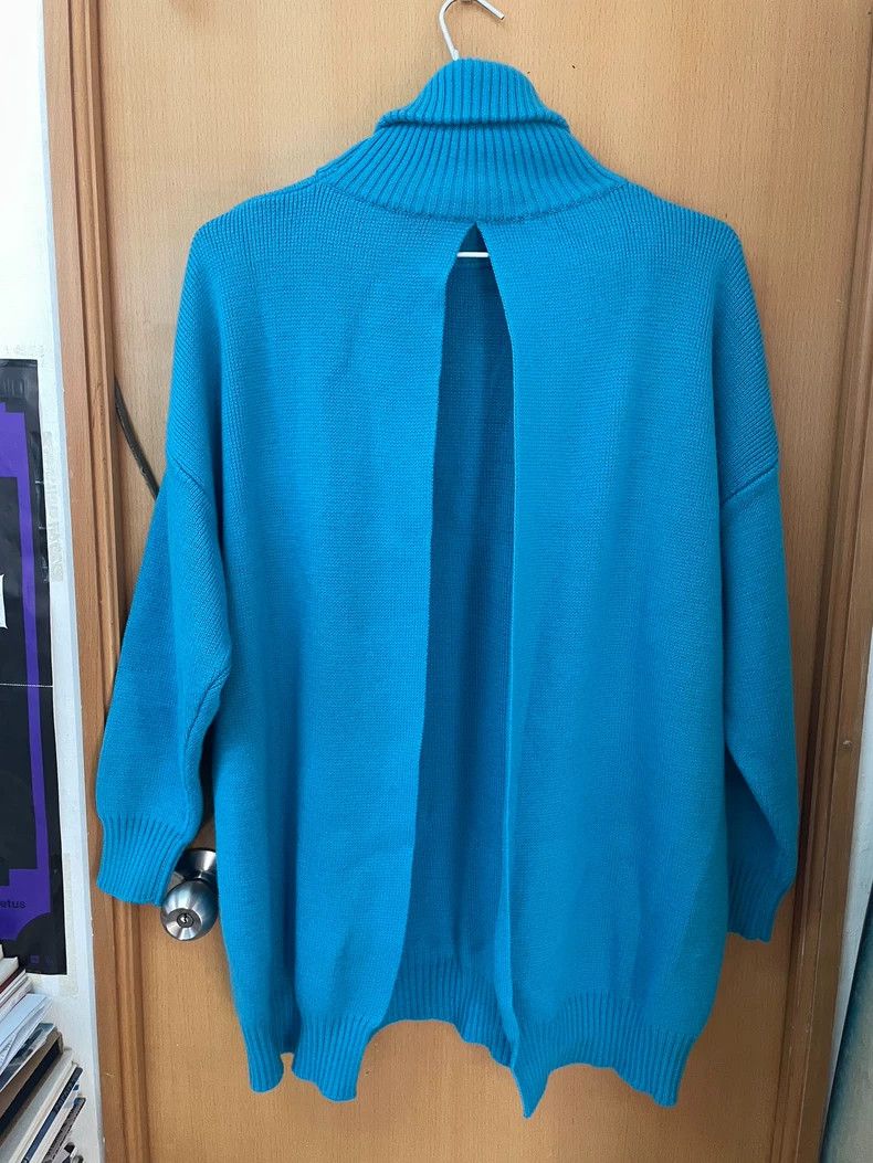 Balenciaga Balenciaga Large Slit Back sweater 2501-Nextarrow Size US XS / EU 42 / 0 - 6 Thumbnail