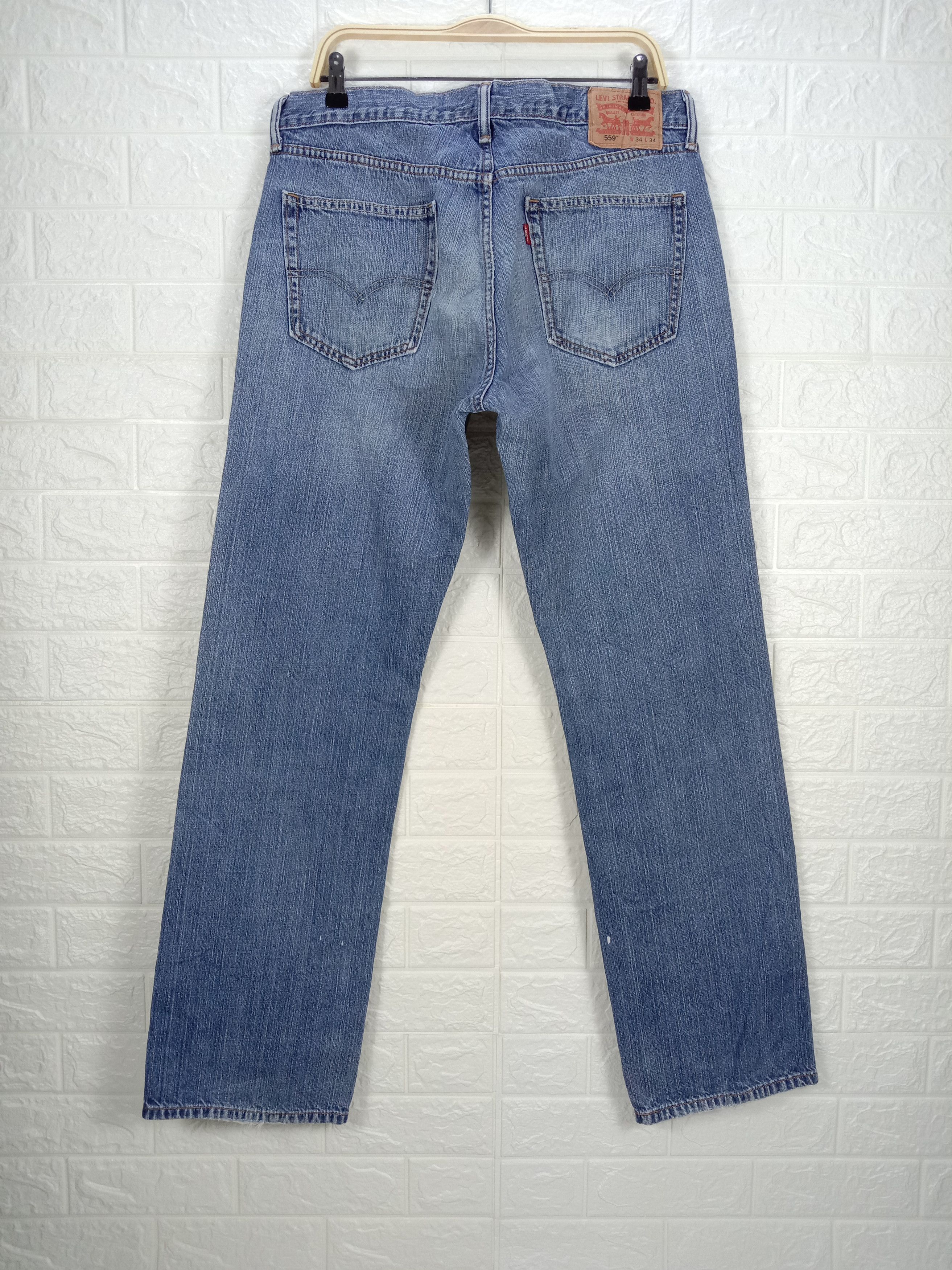 Levi's Vintage Levi's 559 Jeans Relaxed Straight Fit Denim Size US 34 / EU 50 - 5 Thumbnail