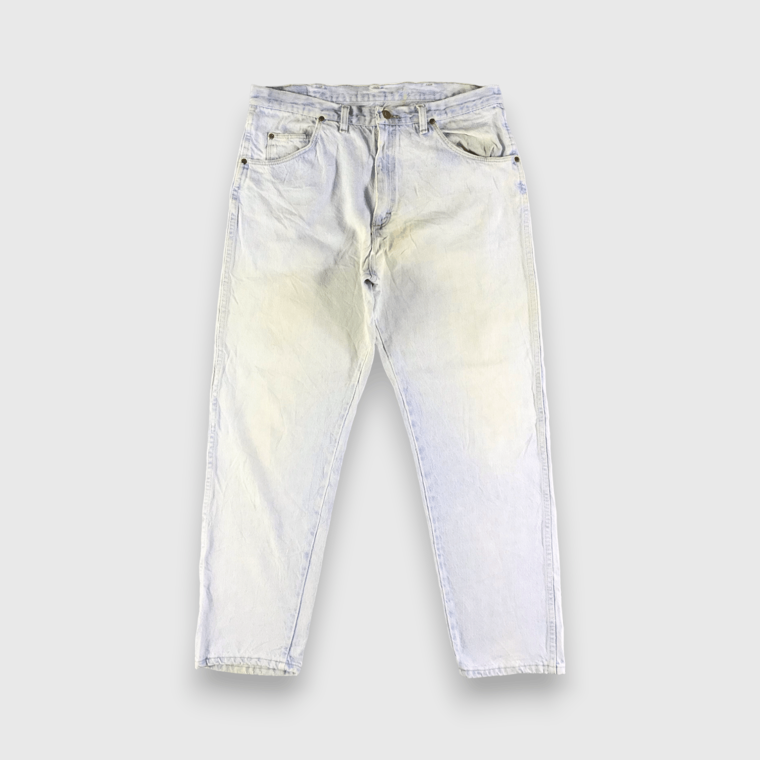 Vintage Vintage Light Wash Wrangler Jeans-J4405 Size US 36 / EU 52 - 1 Thumbnail
