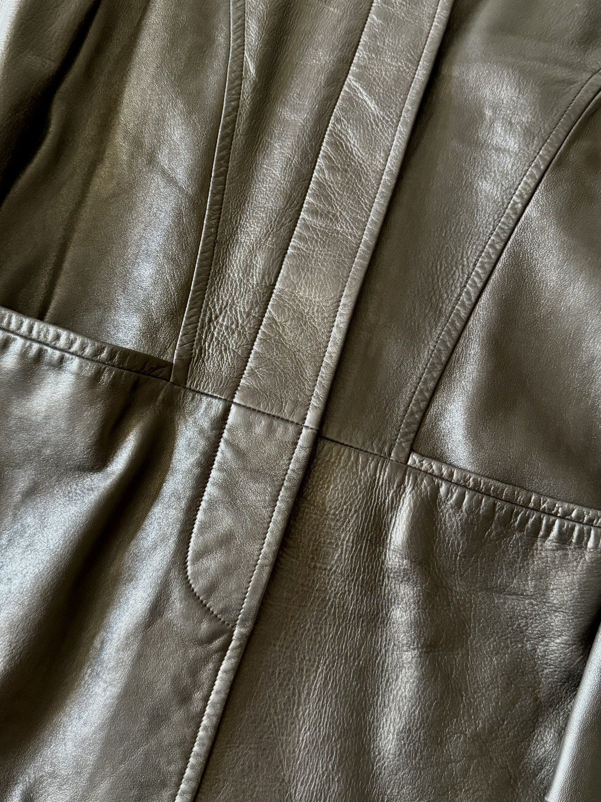 Gucci Gucci - Tom Ford - 1997 - Leather Jacket Size US XS / EU 42 / 0 - 5 Thumbnail