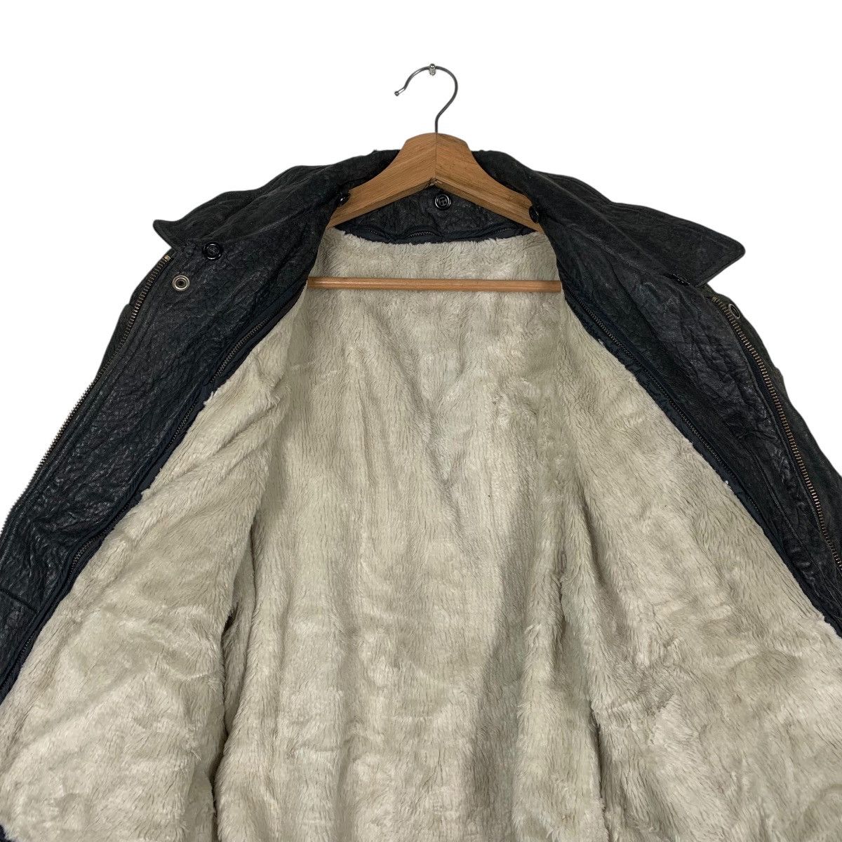 Japanese Brand J & P Corporation Flight Leather Jacket Size US L / EU 52-54 / 3 - 12 Thumbnail