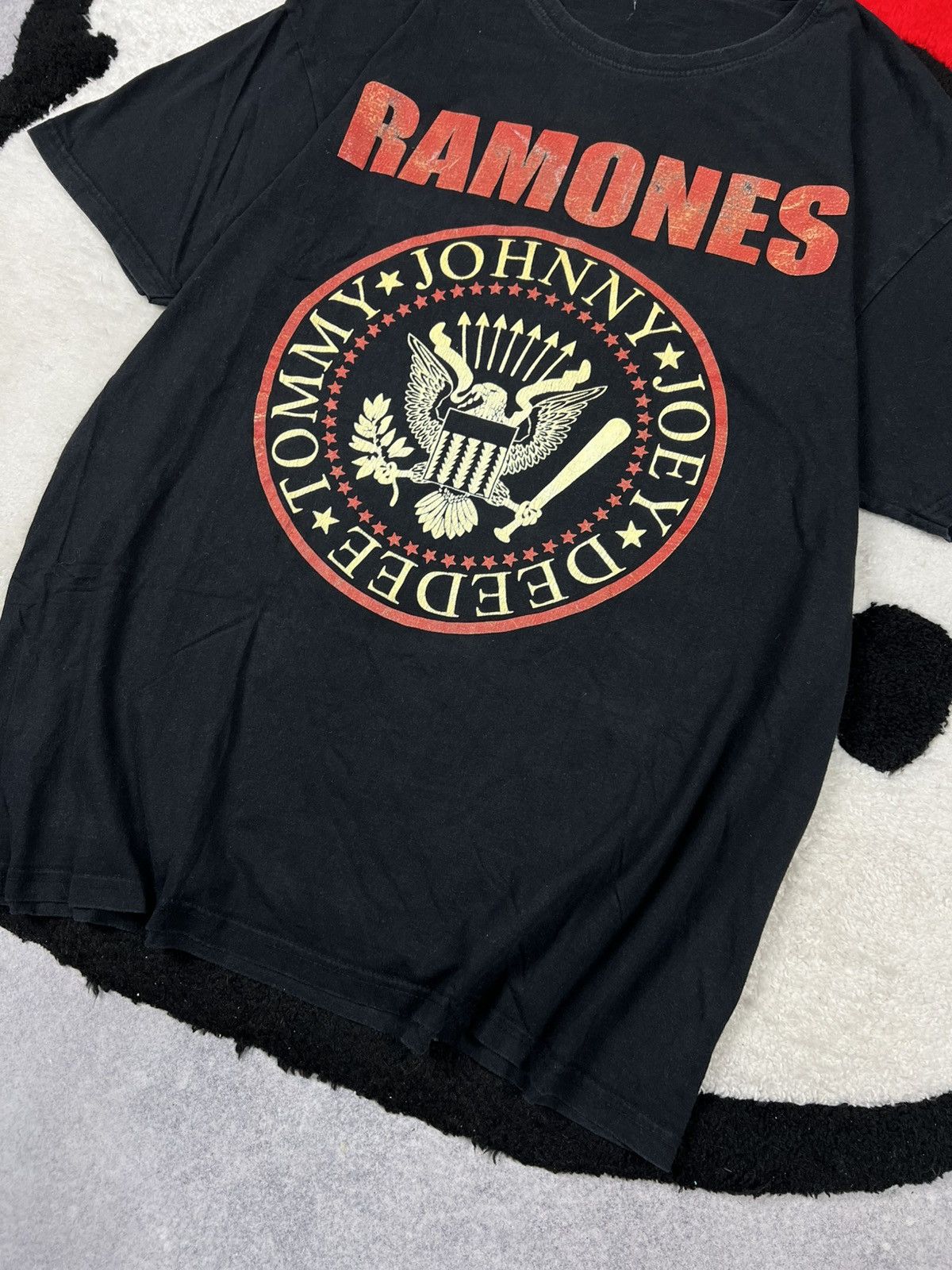Band Tees Y2K Ramones Rick Owens Style Gothic Band Tee Shirt Size US XL / EU 56 / 4 - 5 Thumbnail
