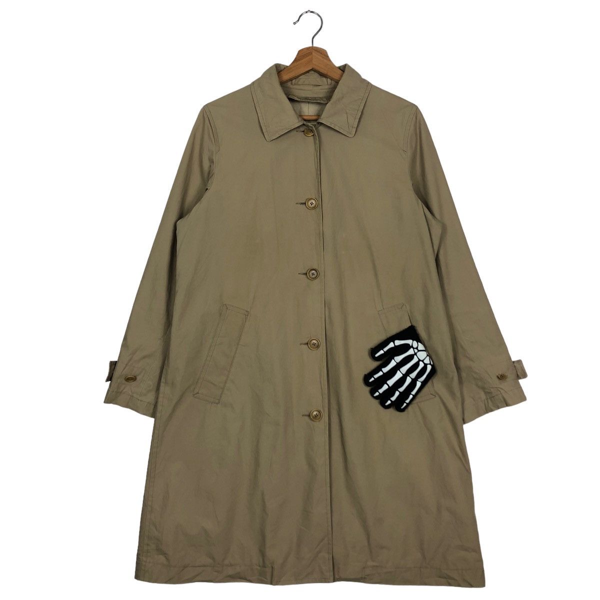 Margaret Howell 🔥VINTAGE MHL BY MARGARET HOWELL LONG FLY COAT Size US M / EU 48-50 / 2 - 2 Thumbnail