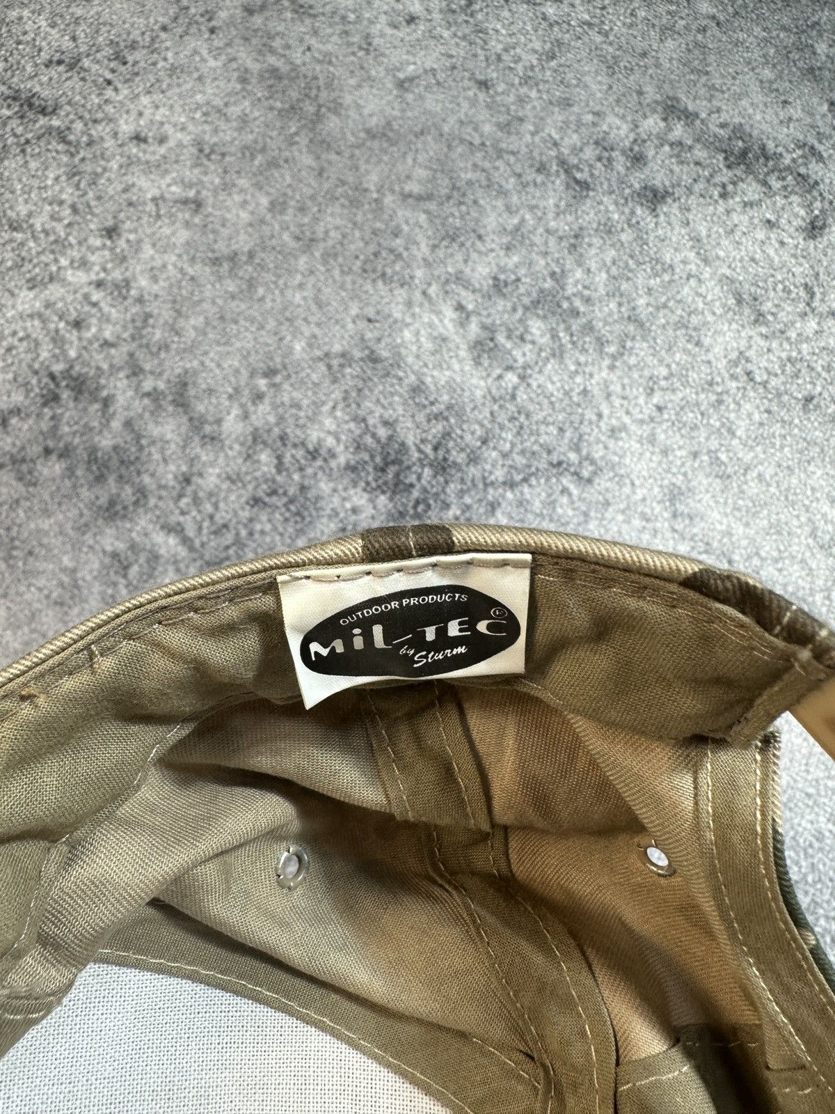 MIL-TEC Vintage Military Mil-Tec Camo Cap Streetwear Rare Style USA Size ONE SIZE - 3 Thumbnail