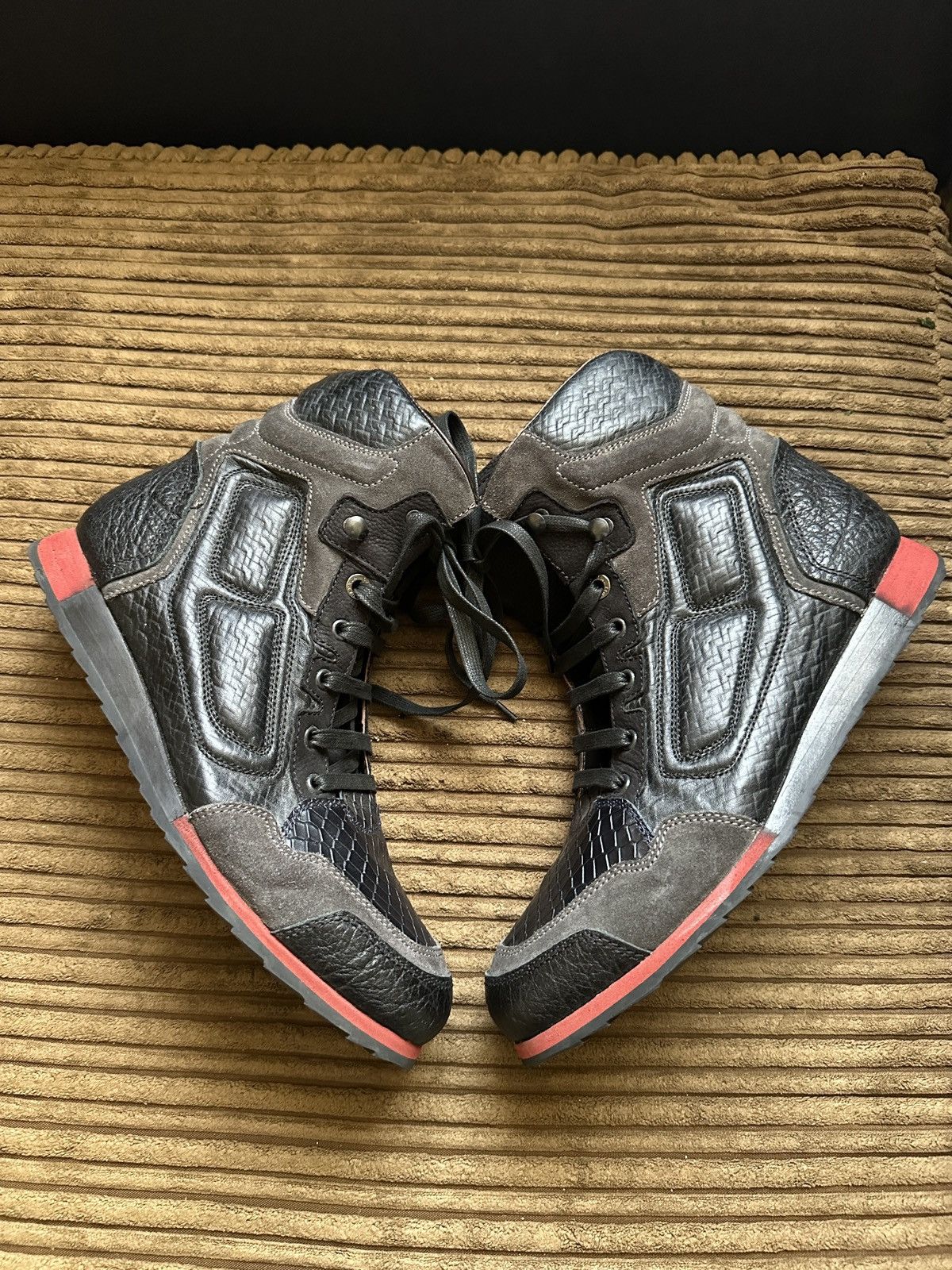 Lanvin Lanvin A/W 2012 Neo Trainer High-Top Sneaker Boots Size US 8 / EU 41 - 2 Thumbnail