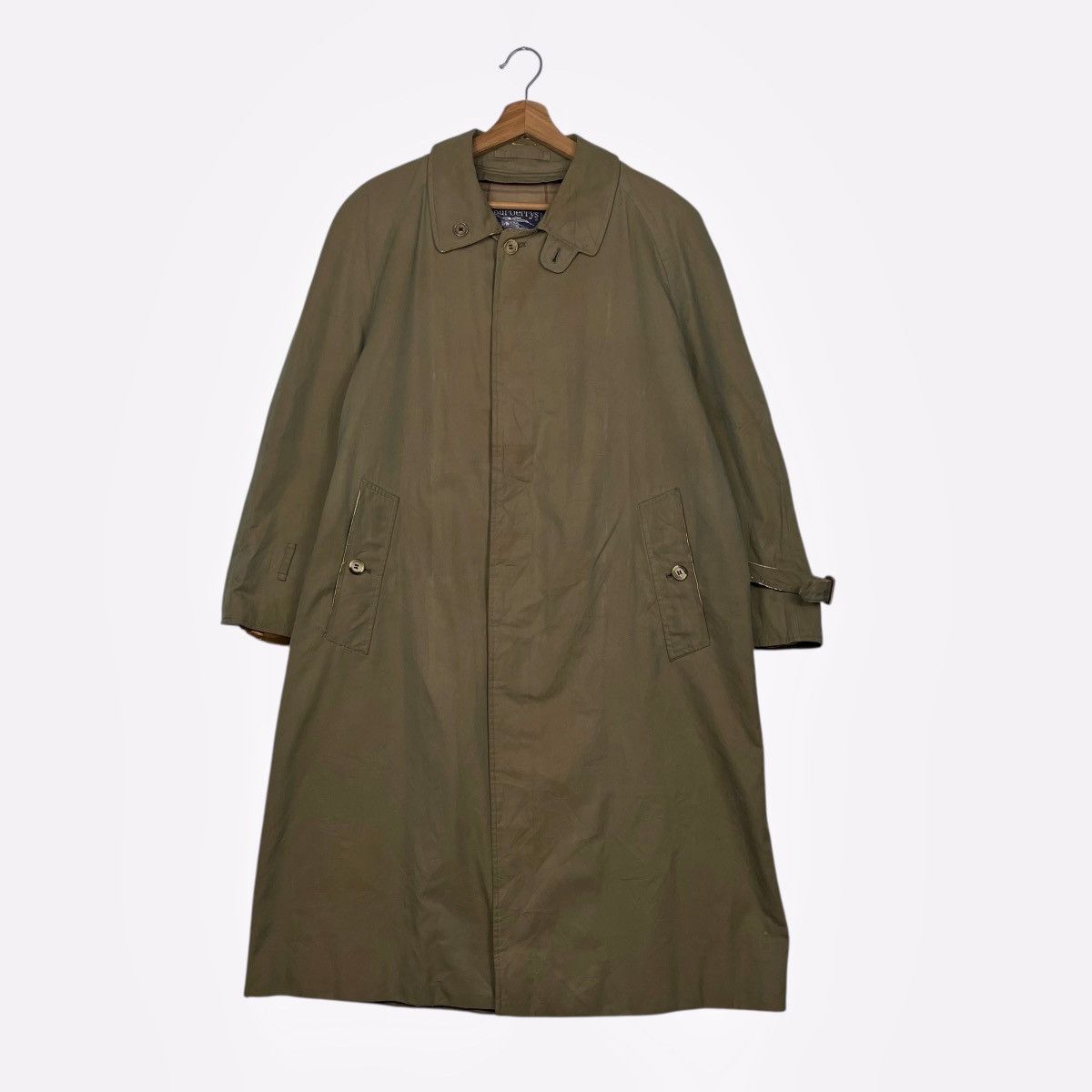 Burberry Vintage Burberrys Nova Check Trenchcoat Size US M / EU 48-50 / 2 - 2 Thumbnail