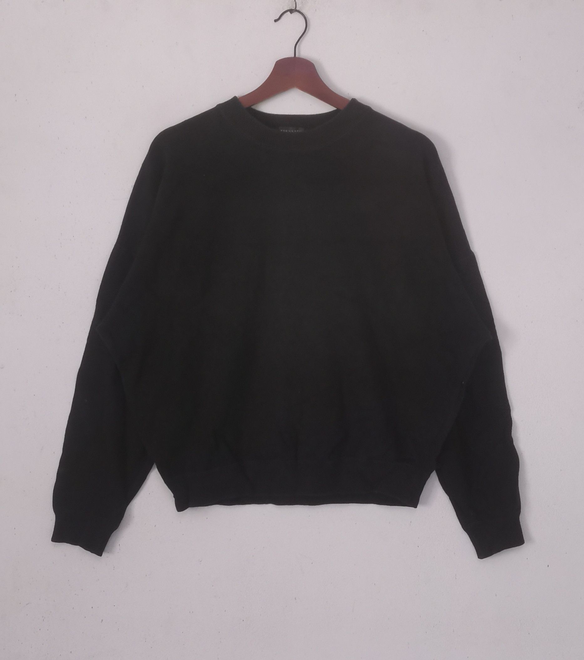 Trussardi × Vintage Rare Trussardi Jeans sweatshirt black colour Size US M / EU 48-50 / 2 - 2 Thumbnail