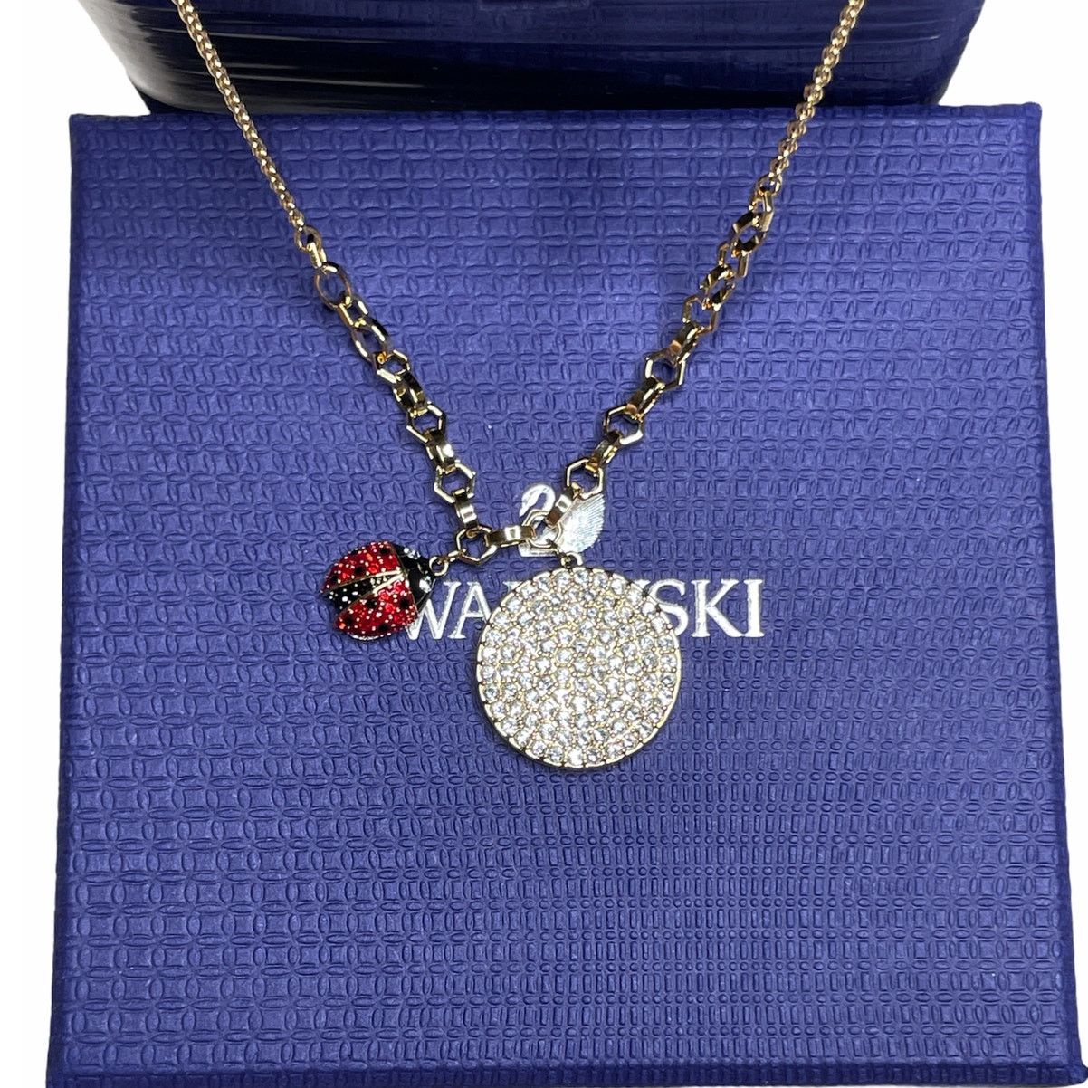 Swarovski Swarovski Lisabel Gold Tone Crystal Ladybug Necklace Size ONE SIZE - 7 Thumbnail