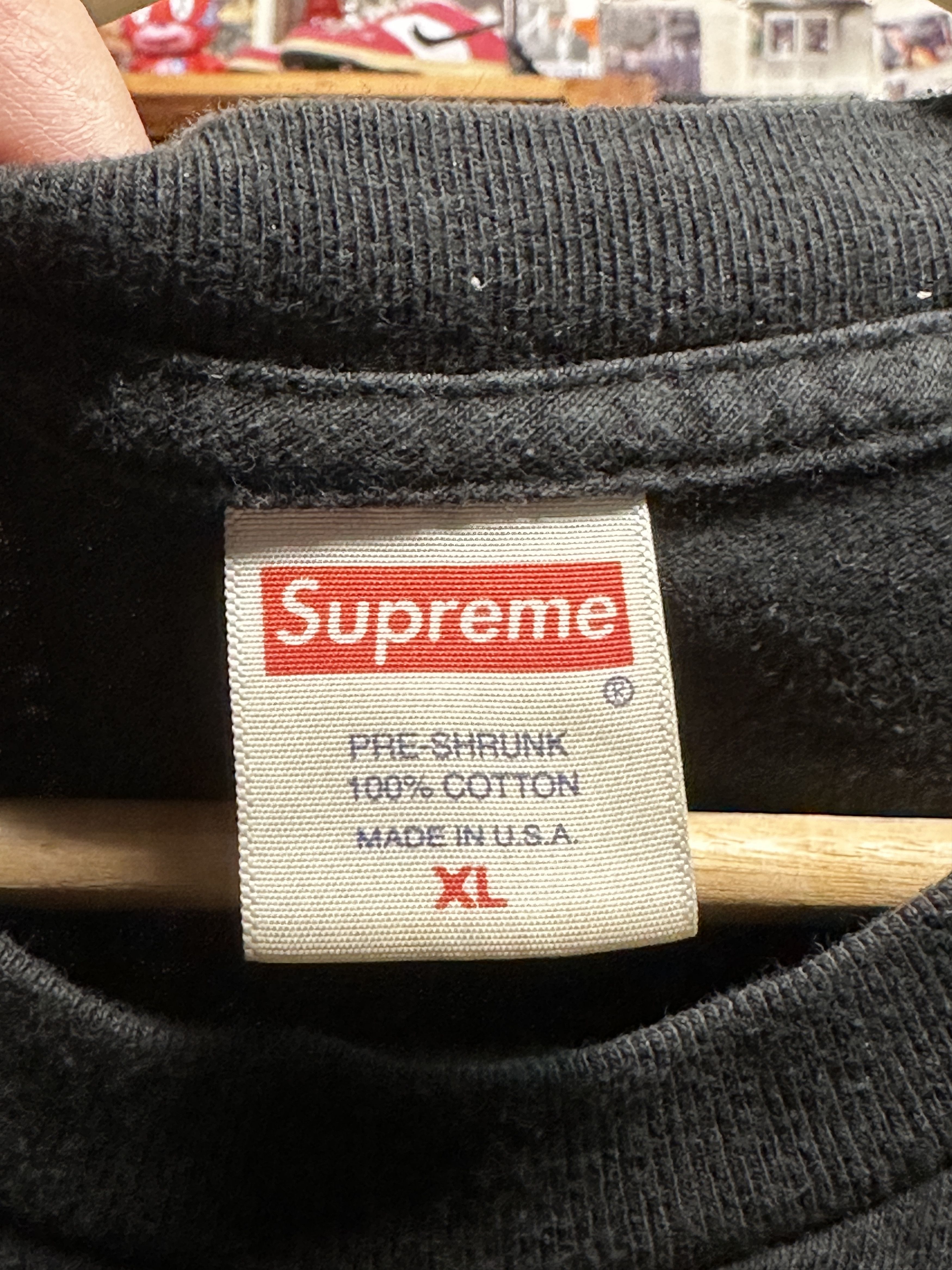Supreme Supreme System Tee Black Size US XL / EU 56 / 4 - 3 Thumbnail