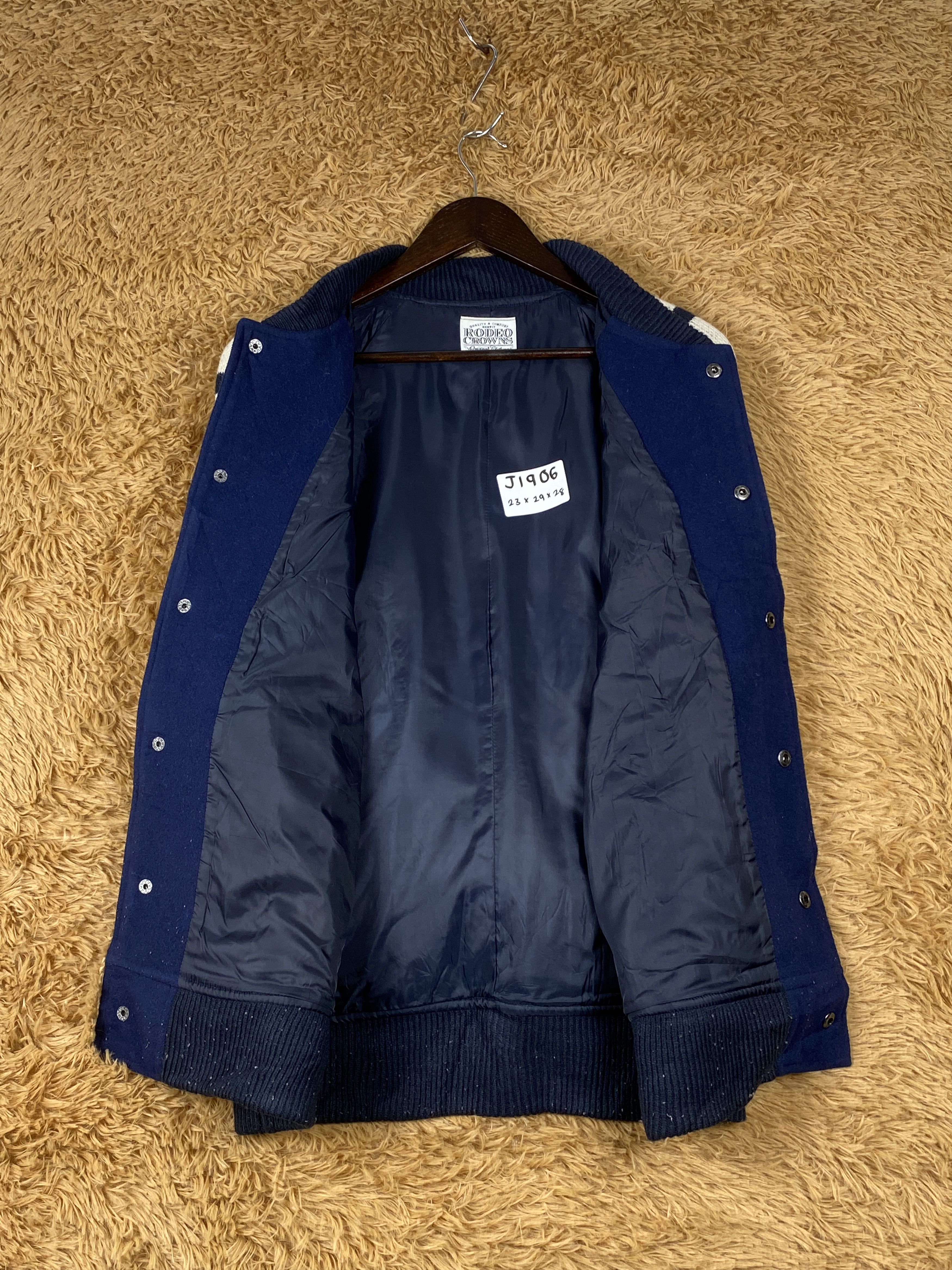 Japanese Brand Vintage Rodeo Crowns Wool Jacket J1906 Size US S / EU 44-46 / 1 - 7 Thumbnail