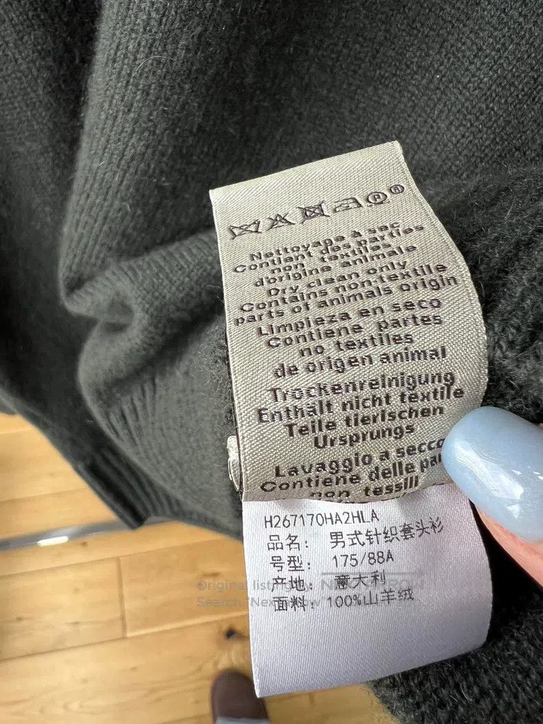Hermes Hermes Olive Green Solid Half-Button Knit Rollneck - Men's Size US L / EU 52-54 / 3 - 8 Thumbnail