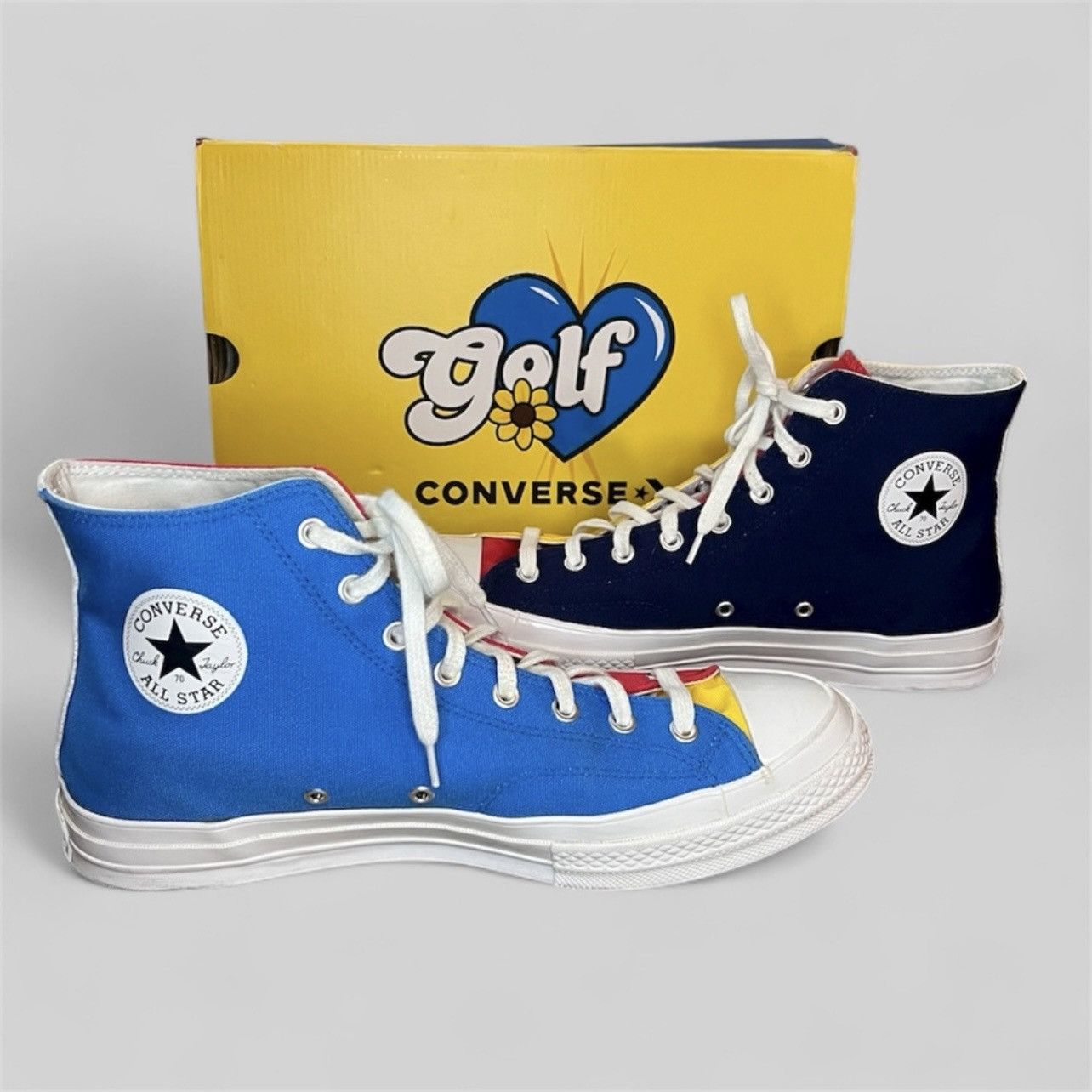 Converse Golf Wang x Converse Chuck 70 High ‘Tri-Panel’ Men’s Size 12 Size US 12 / EU 45 - 2 Thumbnail