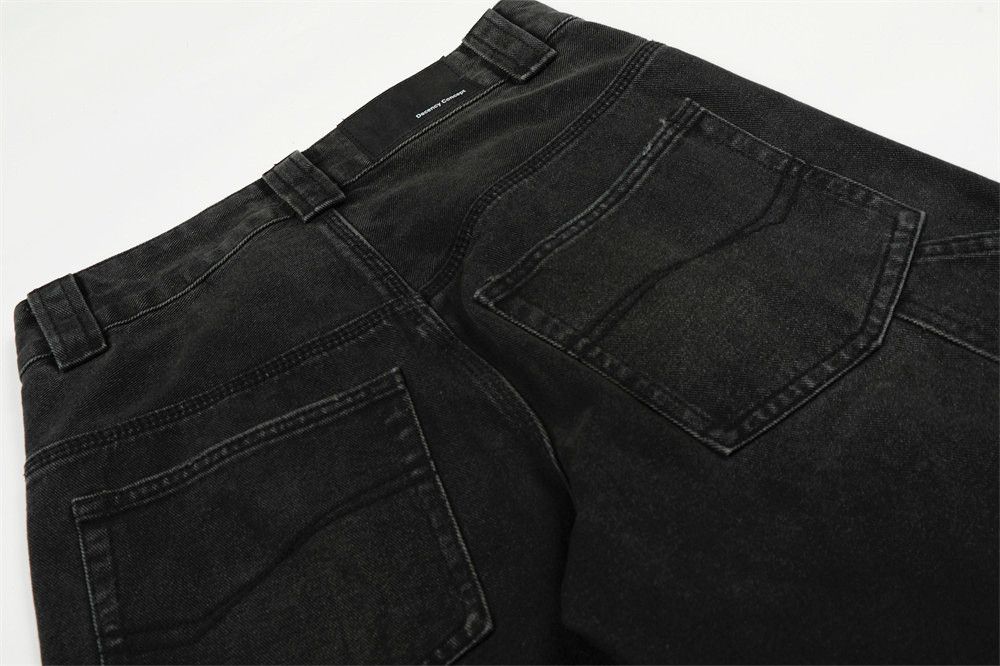 Jean American vintage washed distressed curved jeans for men. Size US 32 / EU 48 - 5 Thumbnail