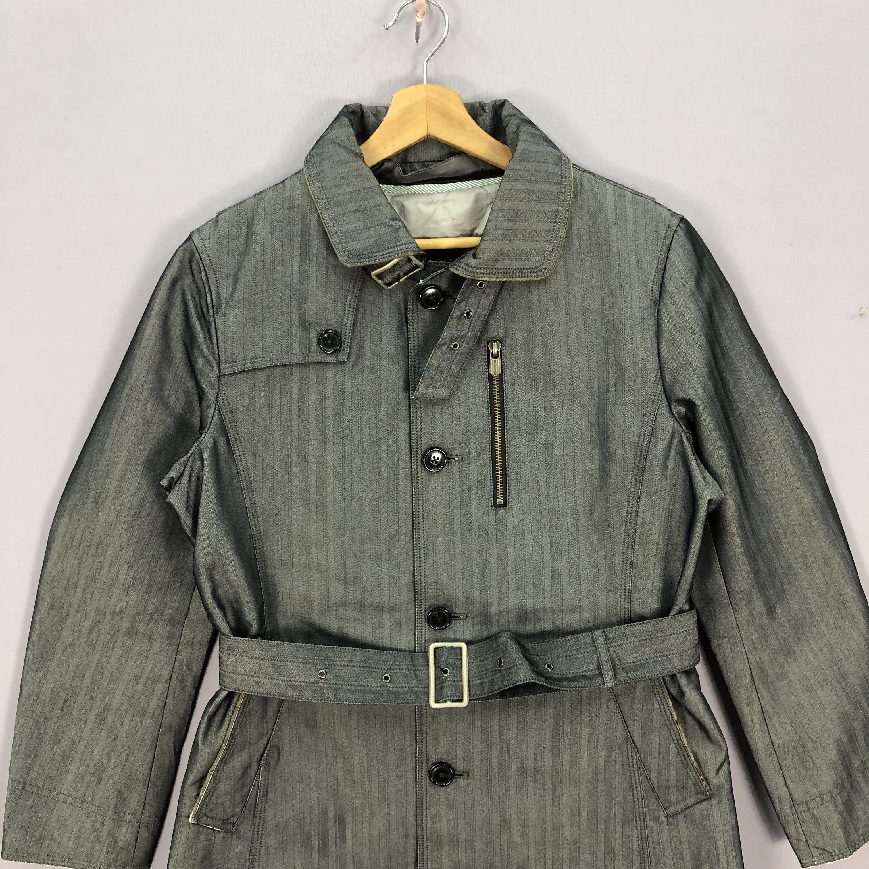 Matsuda Vintage Nicole Club Trench Jacket Matsuda Long Coat Jacket Size M / US 6-8 / IT 42-44 - 4 Thumbnail