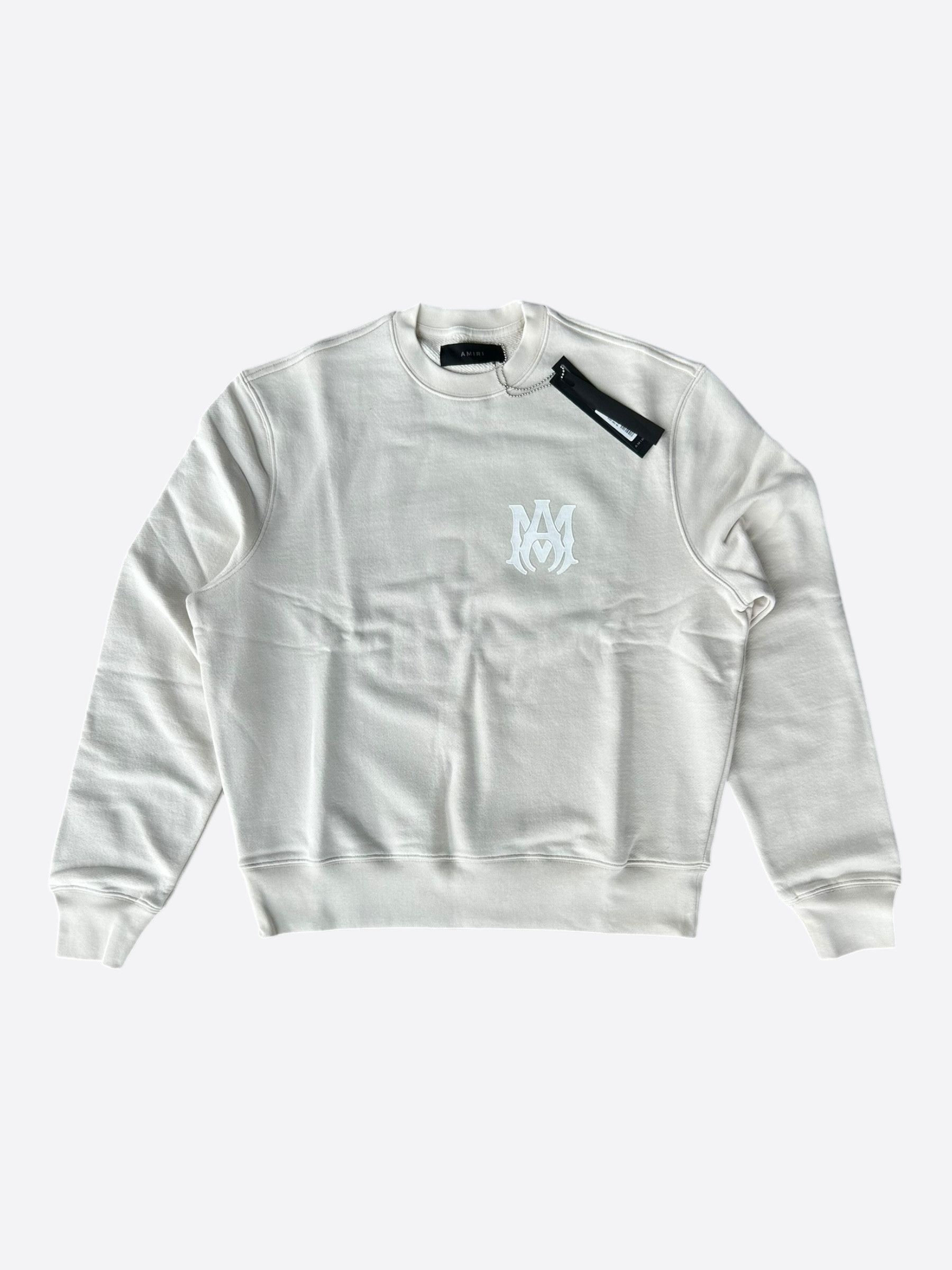 Amiri Amiri Beige MA Core Logo Sweater Size US XXL / EU 58 / 5 - 1 Thumbnail