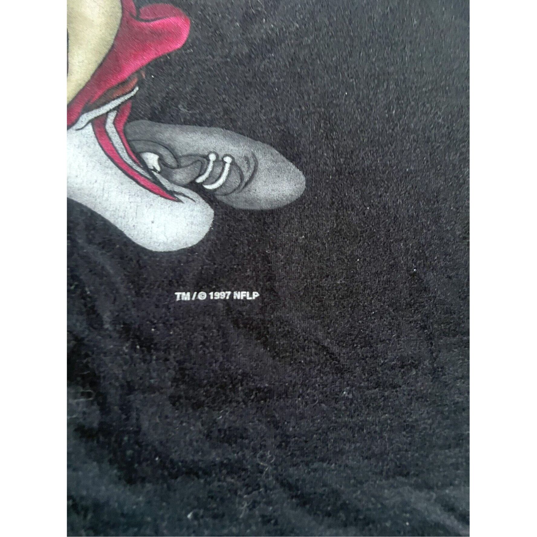 Fruit Of The Loom Vintage 1997 San Francisco 49ers Looney Tunes Taz T-Shirt XL Single Stitch Size US XL / EU 56 / 4 - 3 Thumbnail