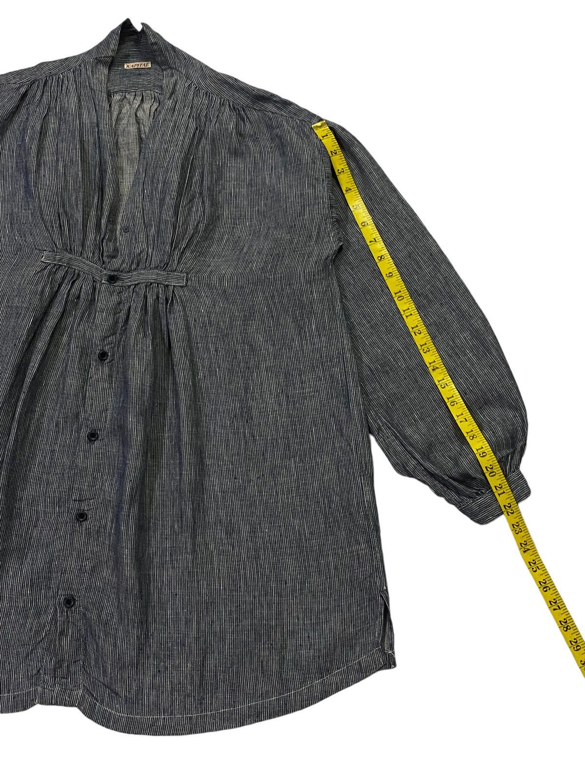 Kapital Kapital Linen Blouse Button Ups Size S / US 4 / IT 40 - 6 Thumbnail