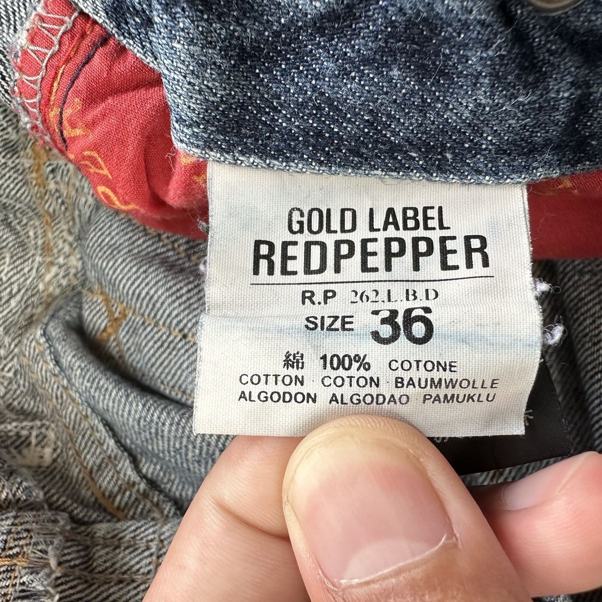 Japanese Brand Vintage Japanese PUNK Raw Faded Denim Jean Japan Size 34 Size US 34 / EU 50 - 11 Thumbnail
