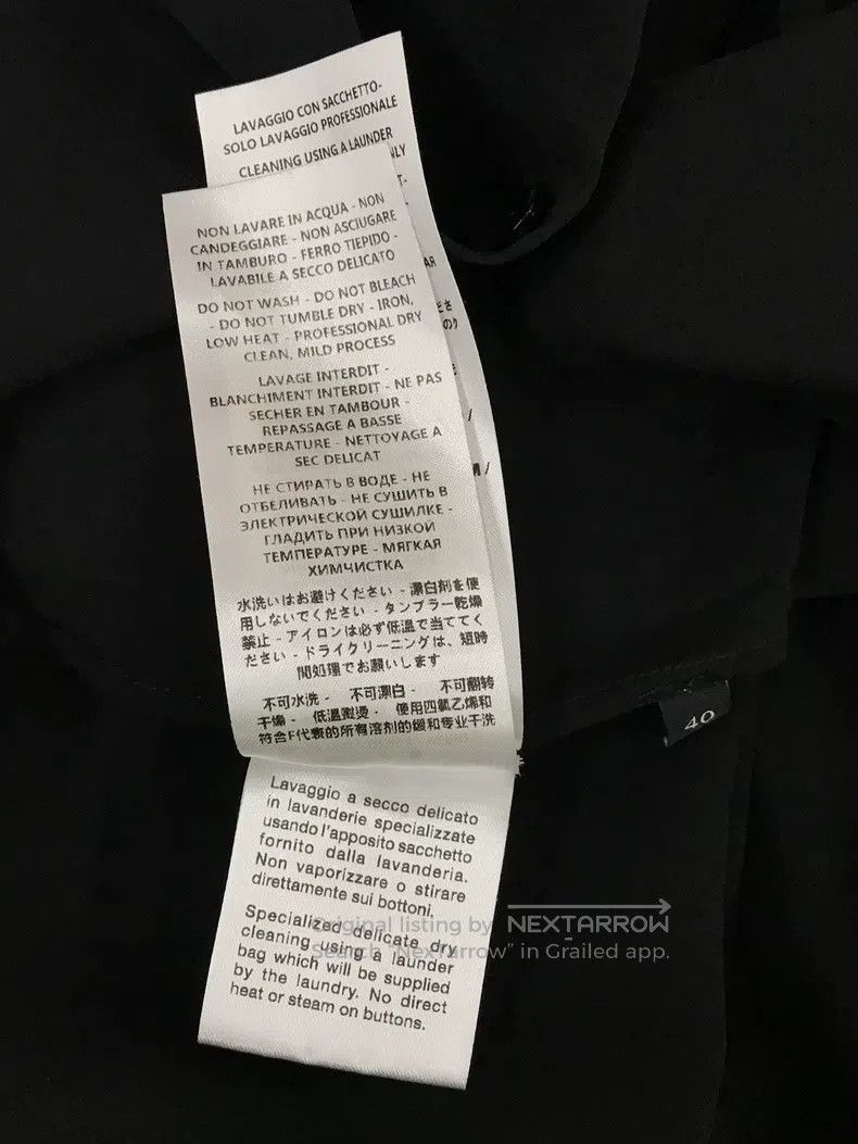 Gucci Gucci Black silk strap-in shirt Size S / US 4 / IT 40 - 8 Thumbnail