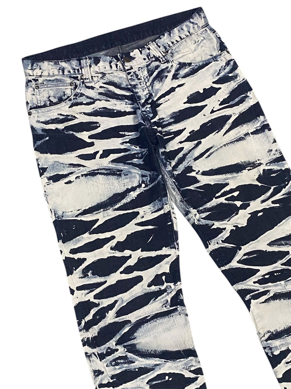 Tornado Mart 💃Tornado Mart Archive Spiral Cut Bootcut Jeans Size US 33 - 4 Thumbnail