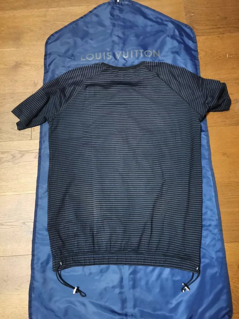 Louis Vuitton Louis Vuitton Striped Navy T-Shirt Size US L / EU 52-54 / 3 - 2 Thumbnail