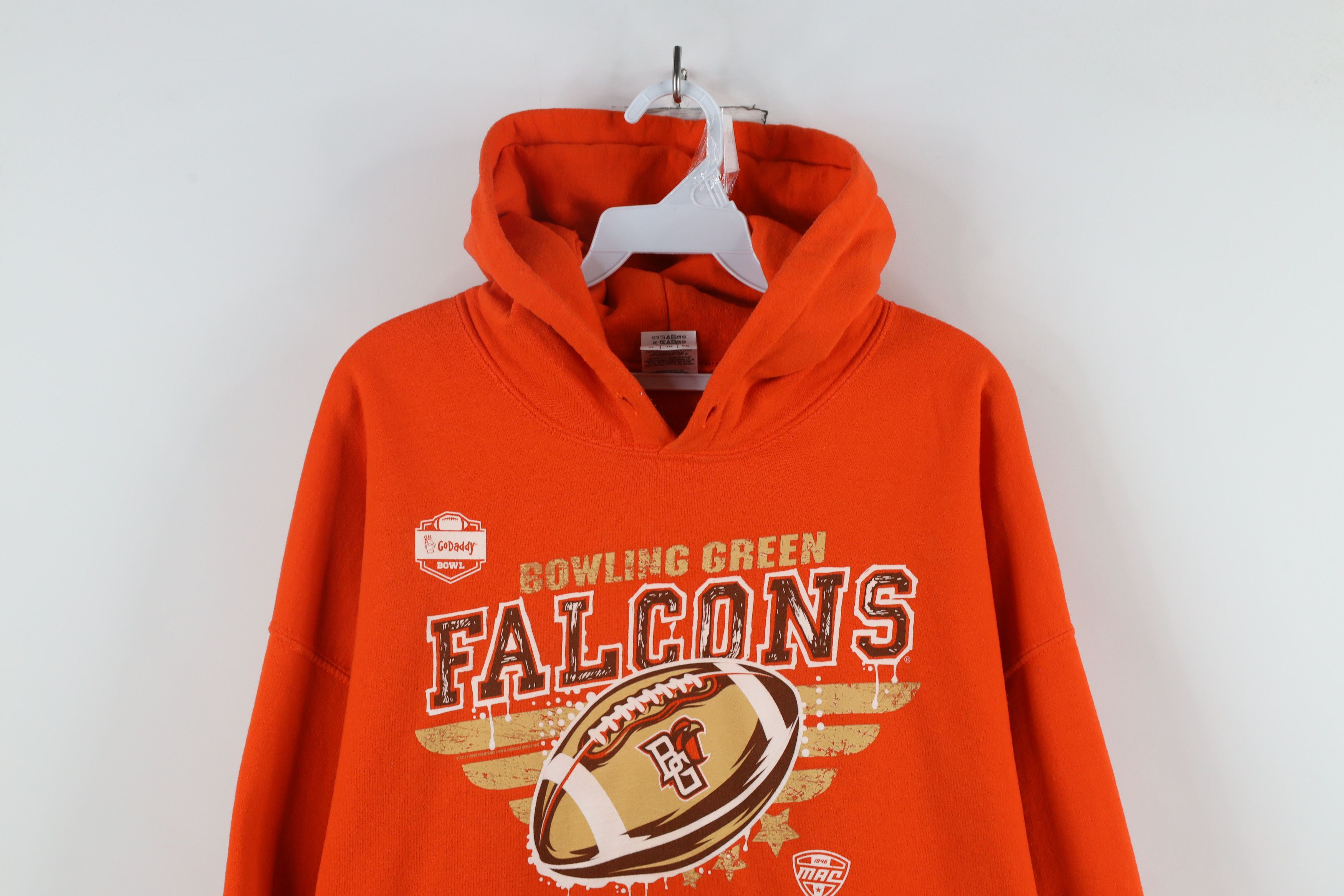 Vintage Y2K Bowl Bowling Green State University Football Hoodie Size US XL / EU 56 / 4 - 2 Thumbnail