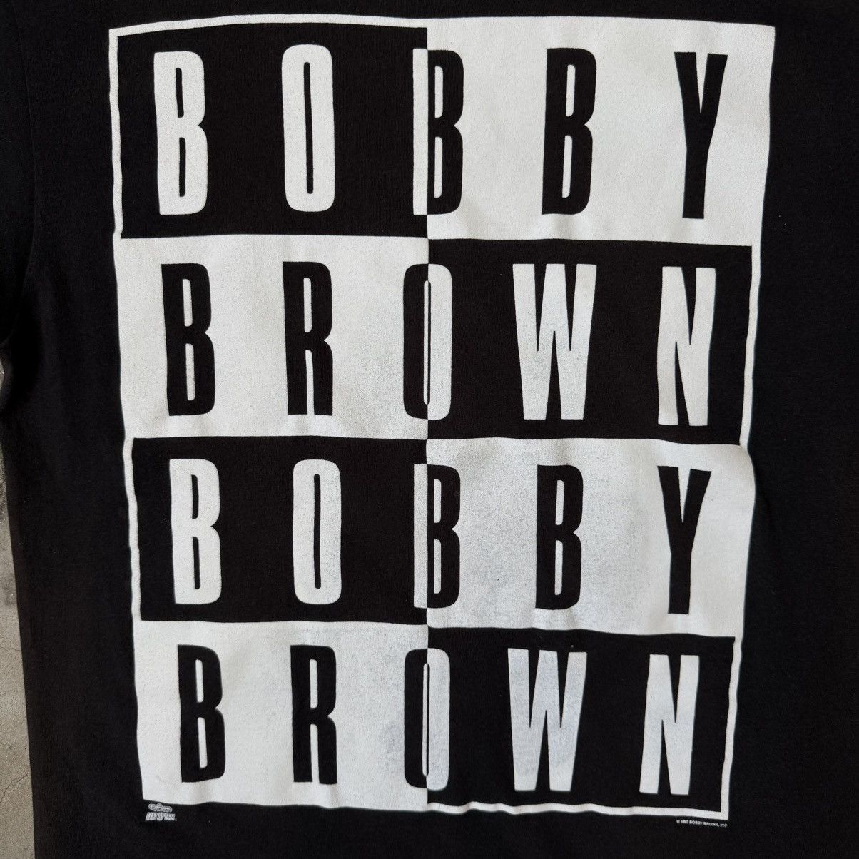 Band Tees 90s Bobby Brown “Humpin’Around” tour 1993 Hiphop tee Size US L / EU 52-54 / 3 - 3 Thumbnail