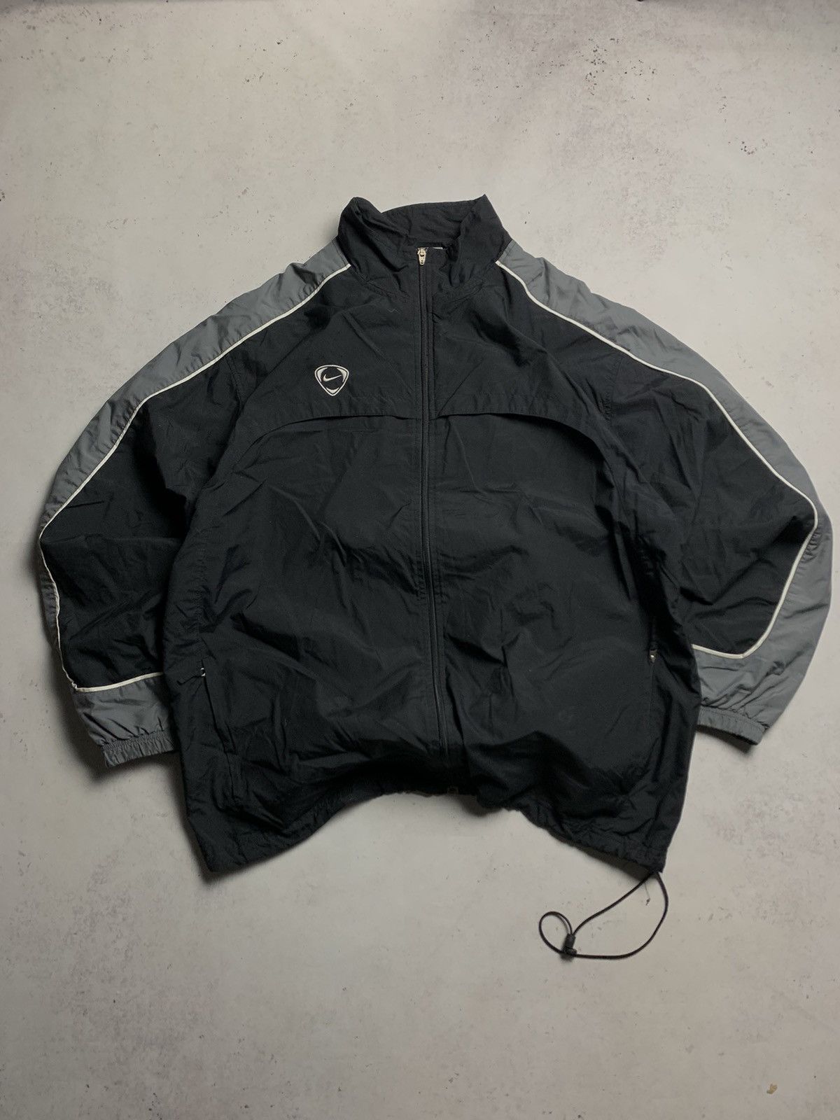 Nike × Stussy Nike x Stussy Windrunner half zip Jacket Black