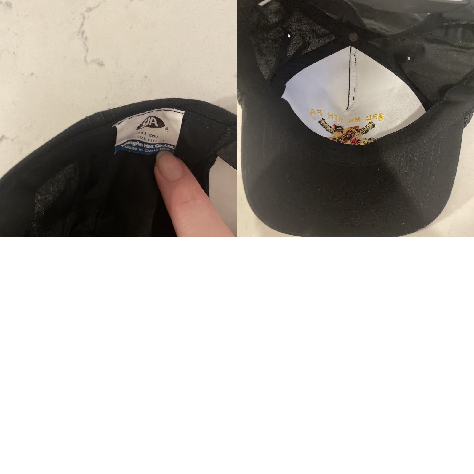 Vintage YoungAn Military 3rd BN 11th FA Black Lion Embroidered Adjustable Hat Cap VtG Men Women Baseball Cap Size ONE SIZE - 8 Thumbnail