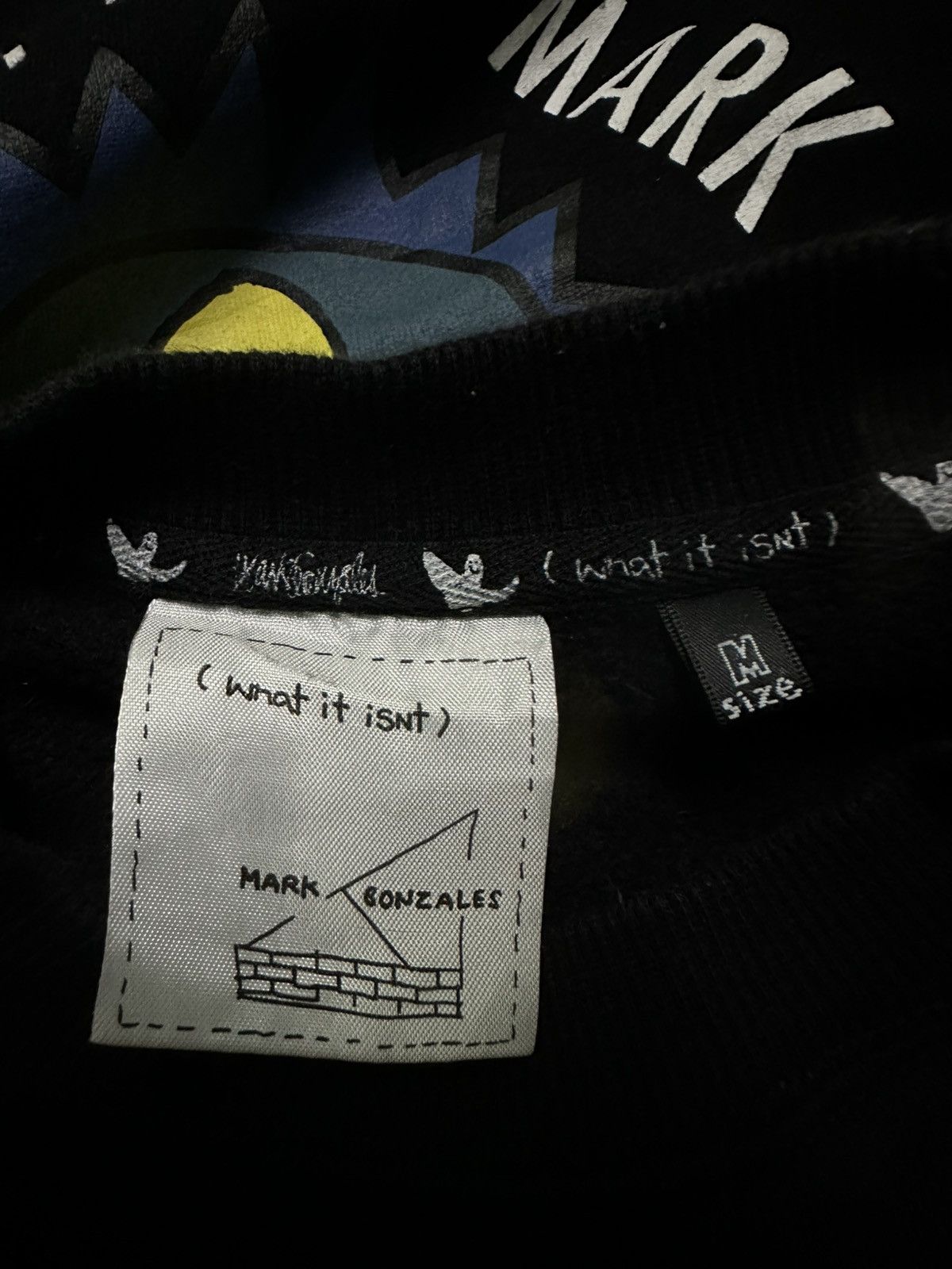 Welcome Skateboards Mark Gonzales what is isnt pullover sweatshirt Size US M / EU 48-50 / 2 - 7 Thumbnail