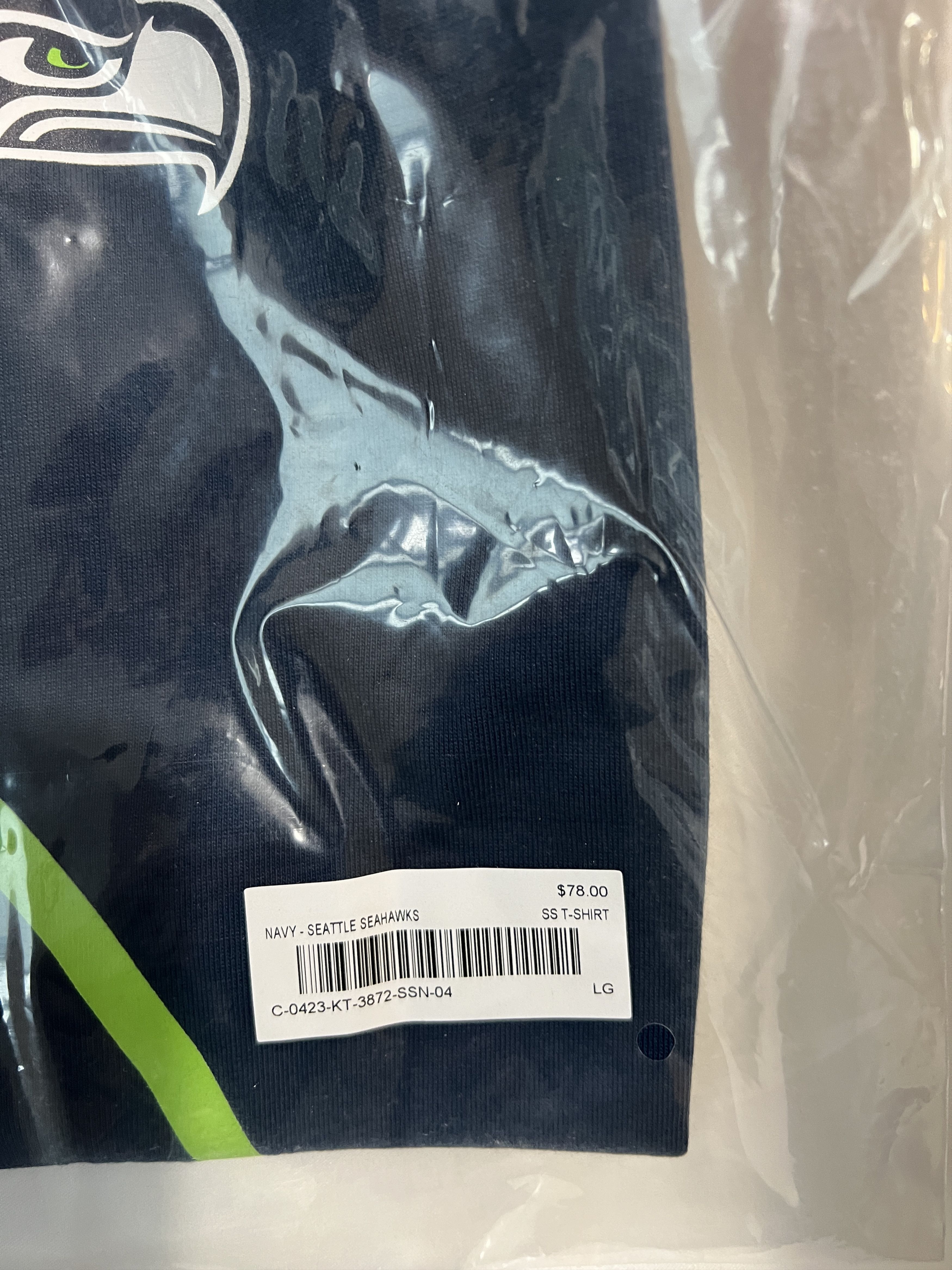Drake OVO x NFL SEATTLE SEAHAWKS OG T-SHIRT Size US L / EU 52-54 / 3 - 3 Thumbnail