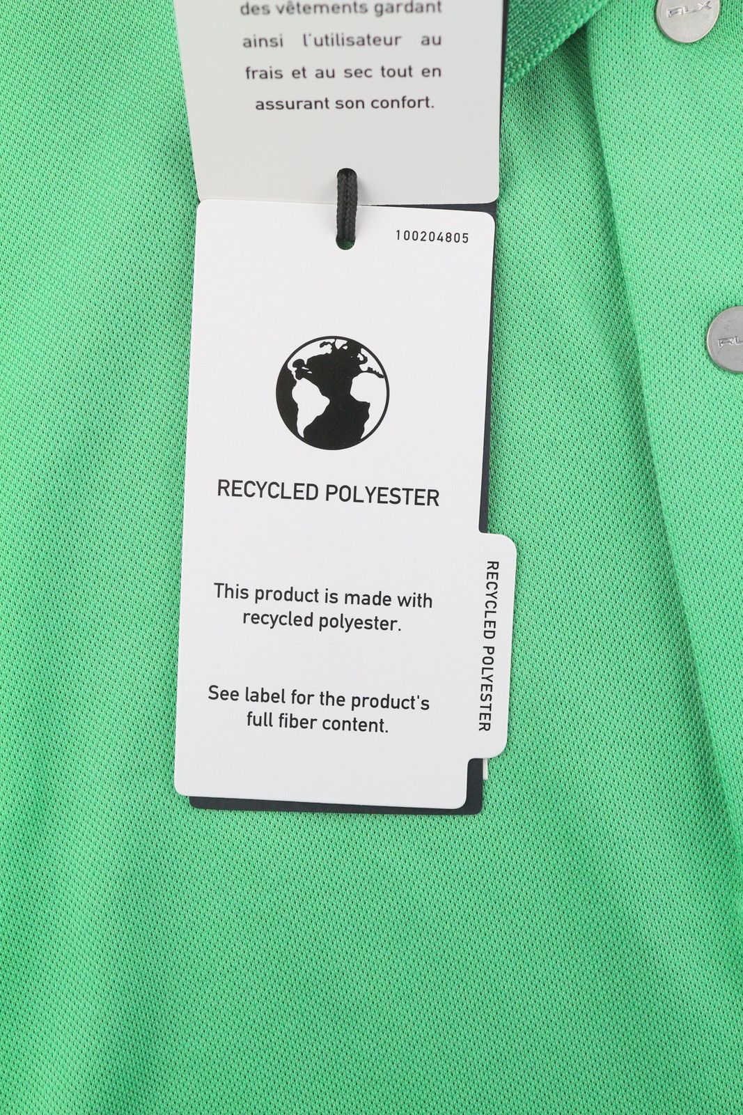 RLX Ralph Lauren GOLF S Green Polo Wicking Tee 84715 Size S / US 4 / IT 40 - 7 Thumbnail