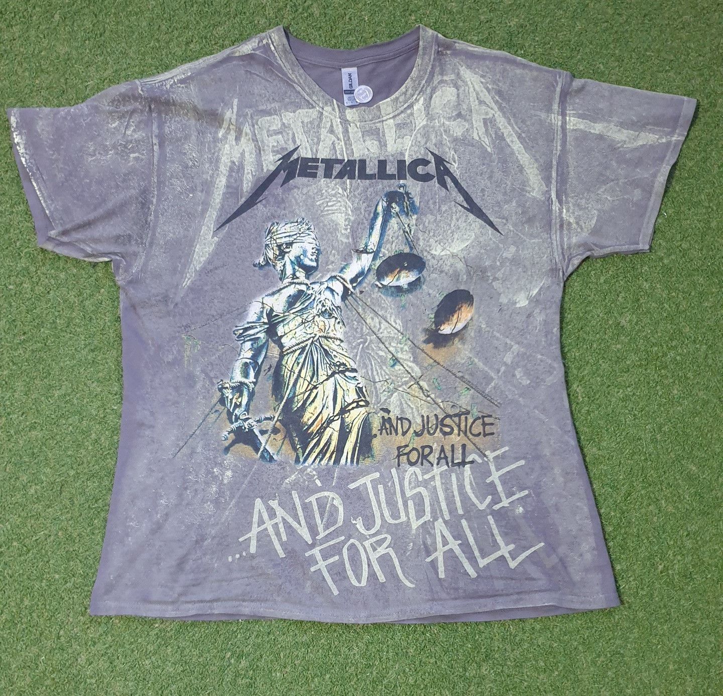Gildan × Metallica METALLICA - And Justice For All - All Over Print (AOP) Size US XL / EU 56 / 4 - 1 Thumbnail